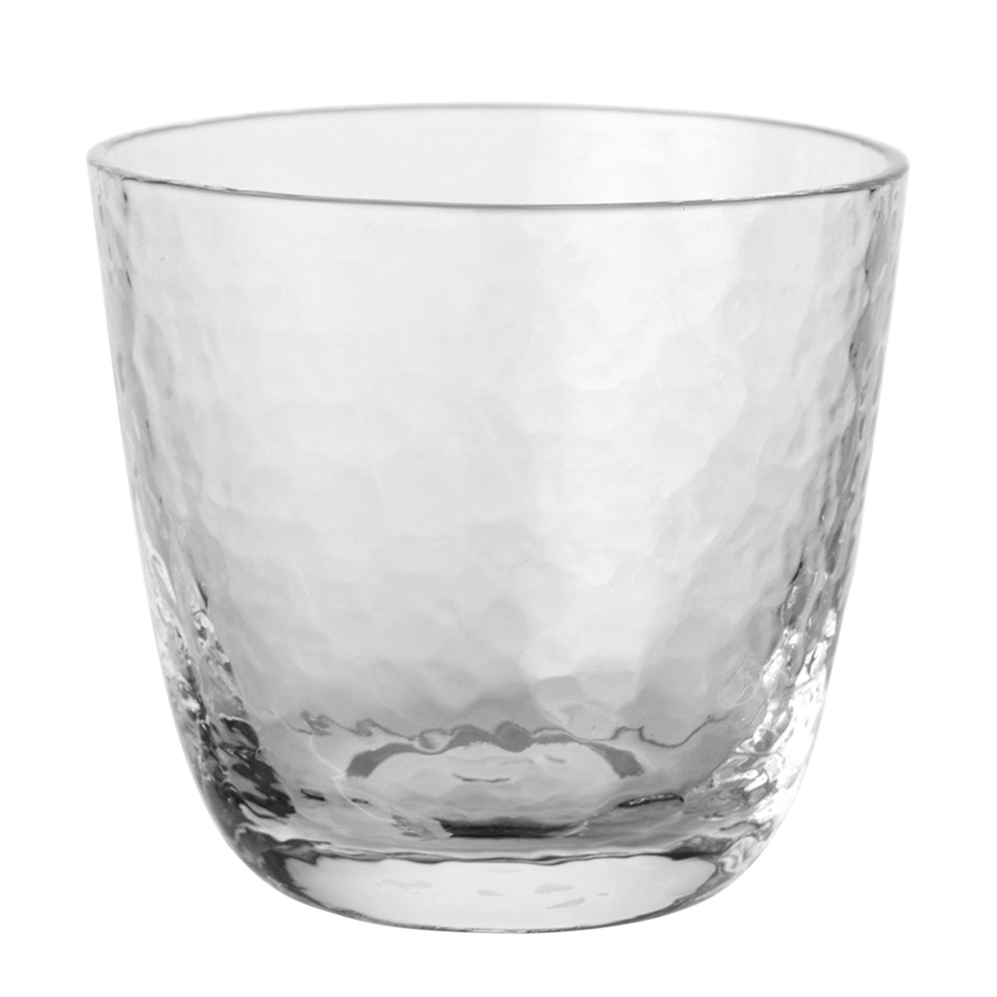 Broste Hamret Drikkeglas  Klart