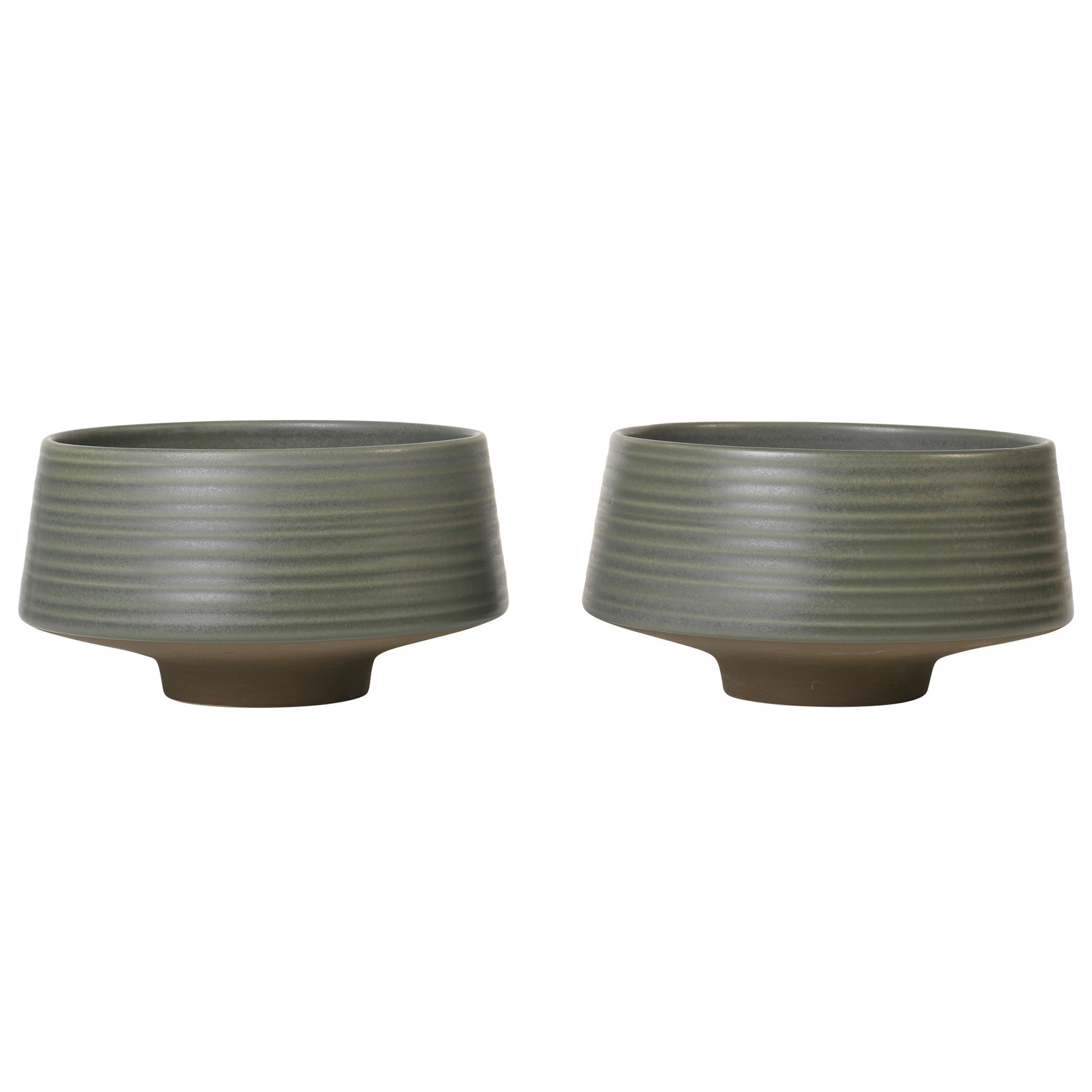 Broste Miko Skål  Dark Green    Stk