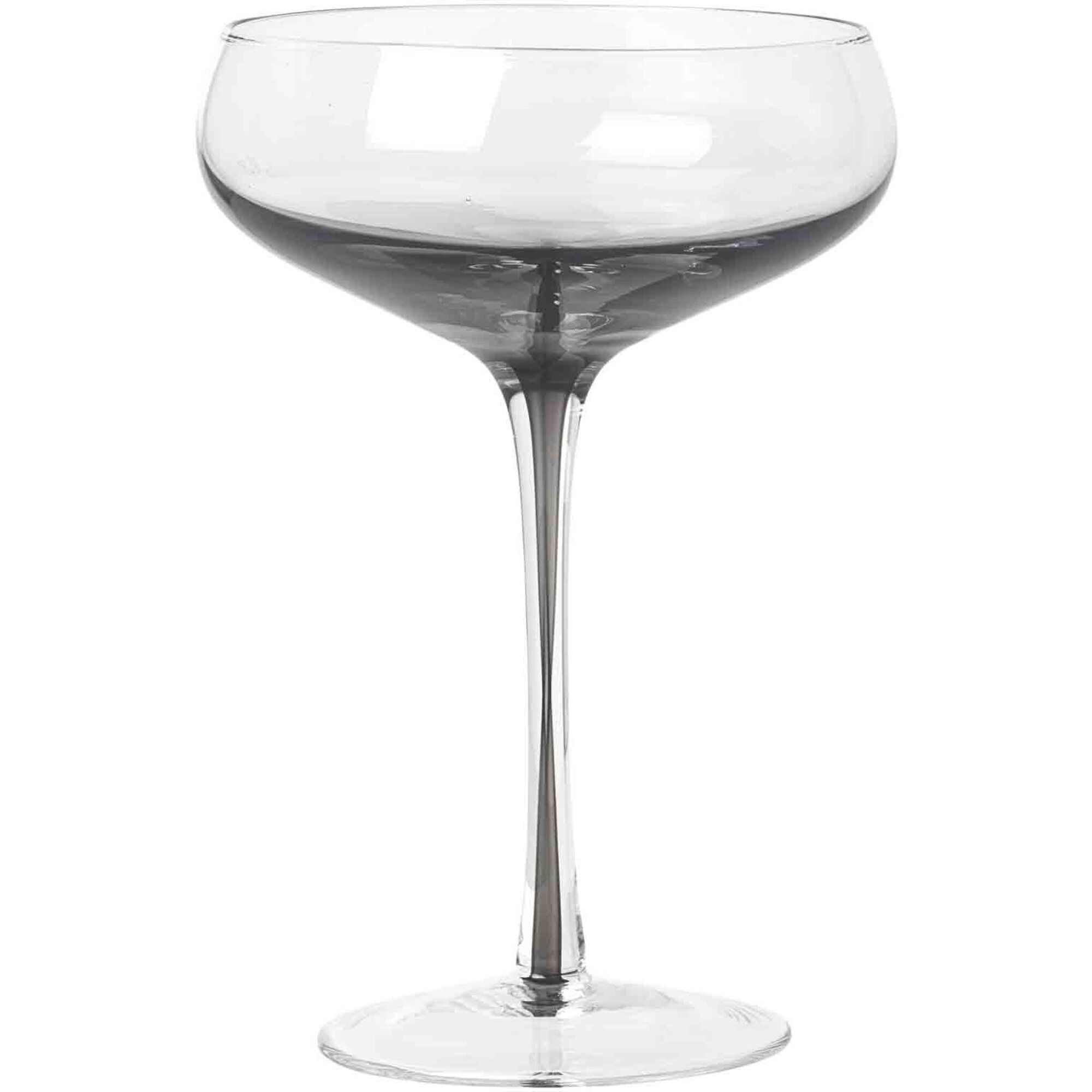 Broste  39 Smoke 39  Mundblæst Cocktailglas