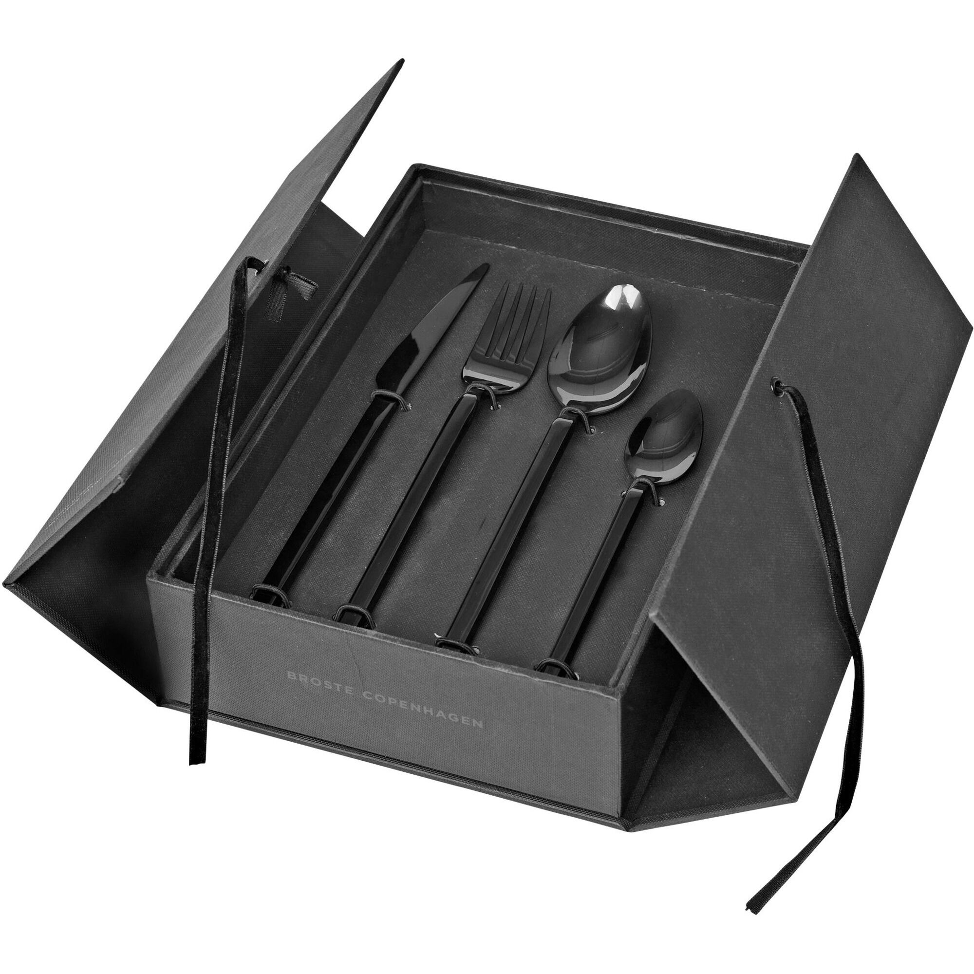 Broste Tvis Titanium Black  Bestiksæt    16 Dele