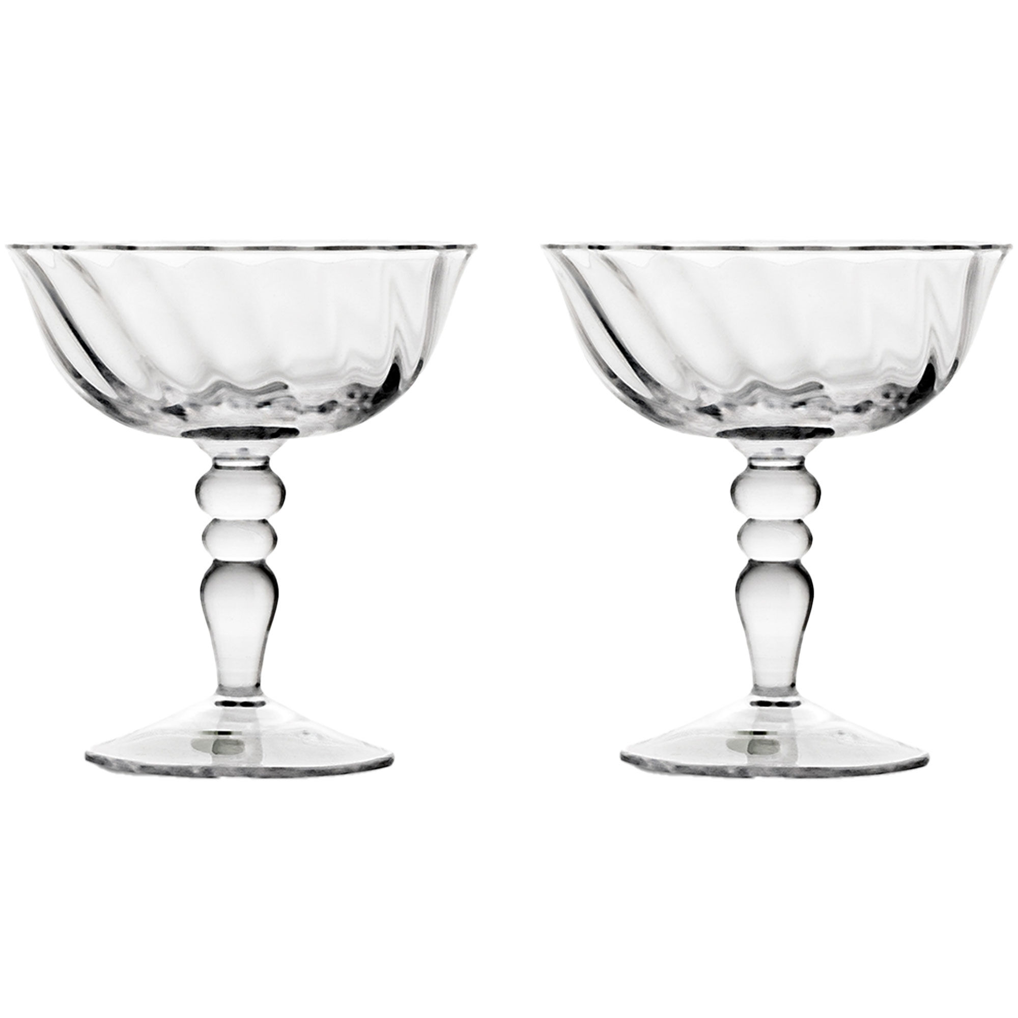 Byon Italian Opacity Coupeglas 15 Cl  Klar    Stk