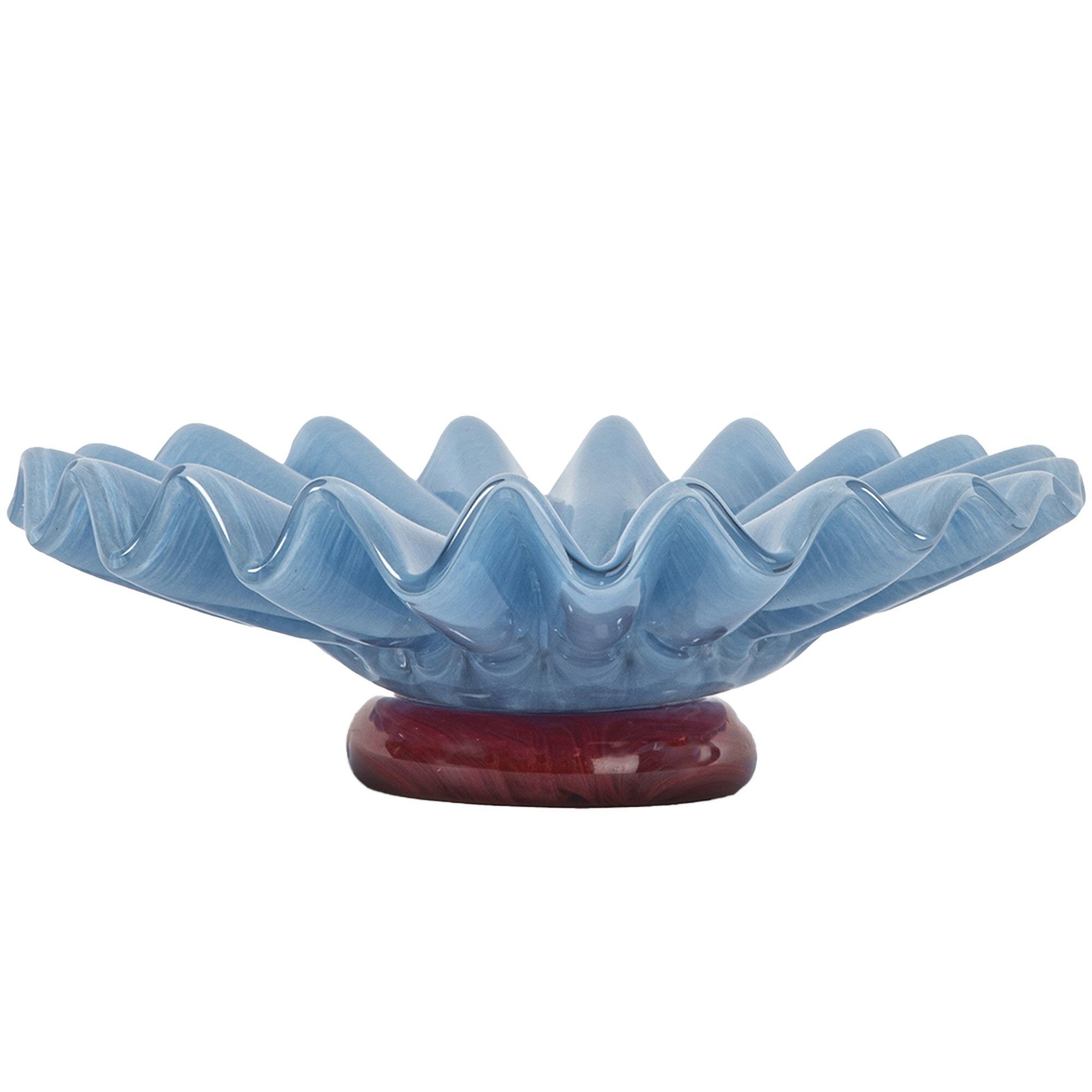 Byon Lori Skål 18 Cm Medium  Lysblå Vinrød