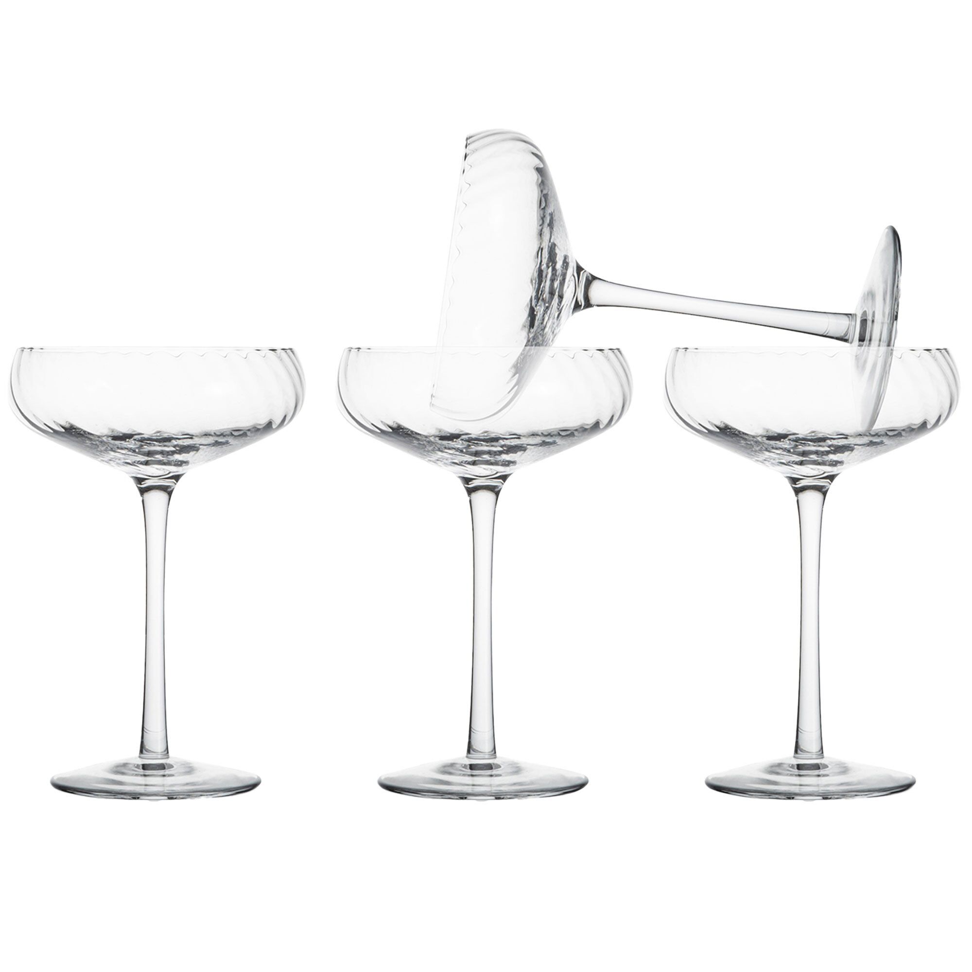 Byon Opacity Champagneglas 30 Cl  Klar   -pack