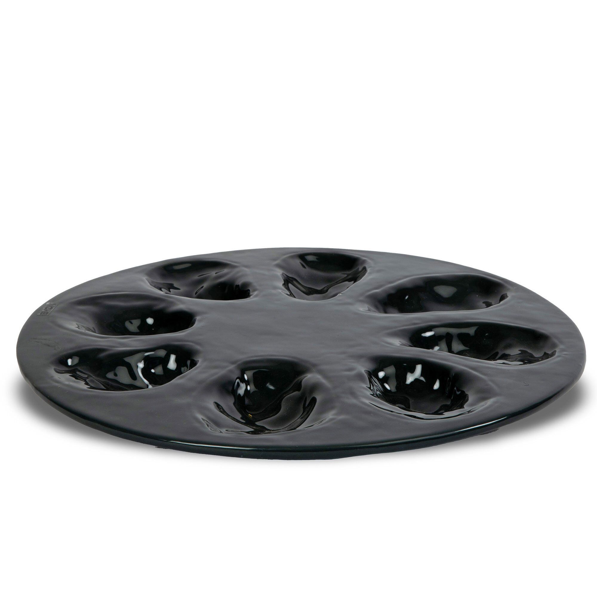 Byon Oyster Serveringstallerken 27 Cm  Grå