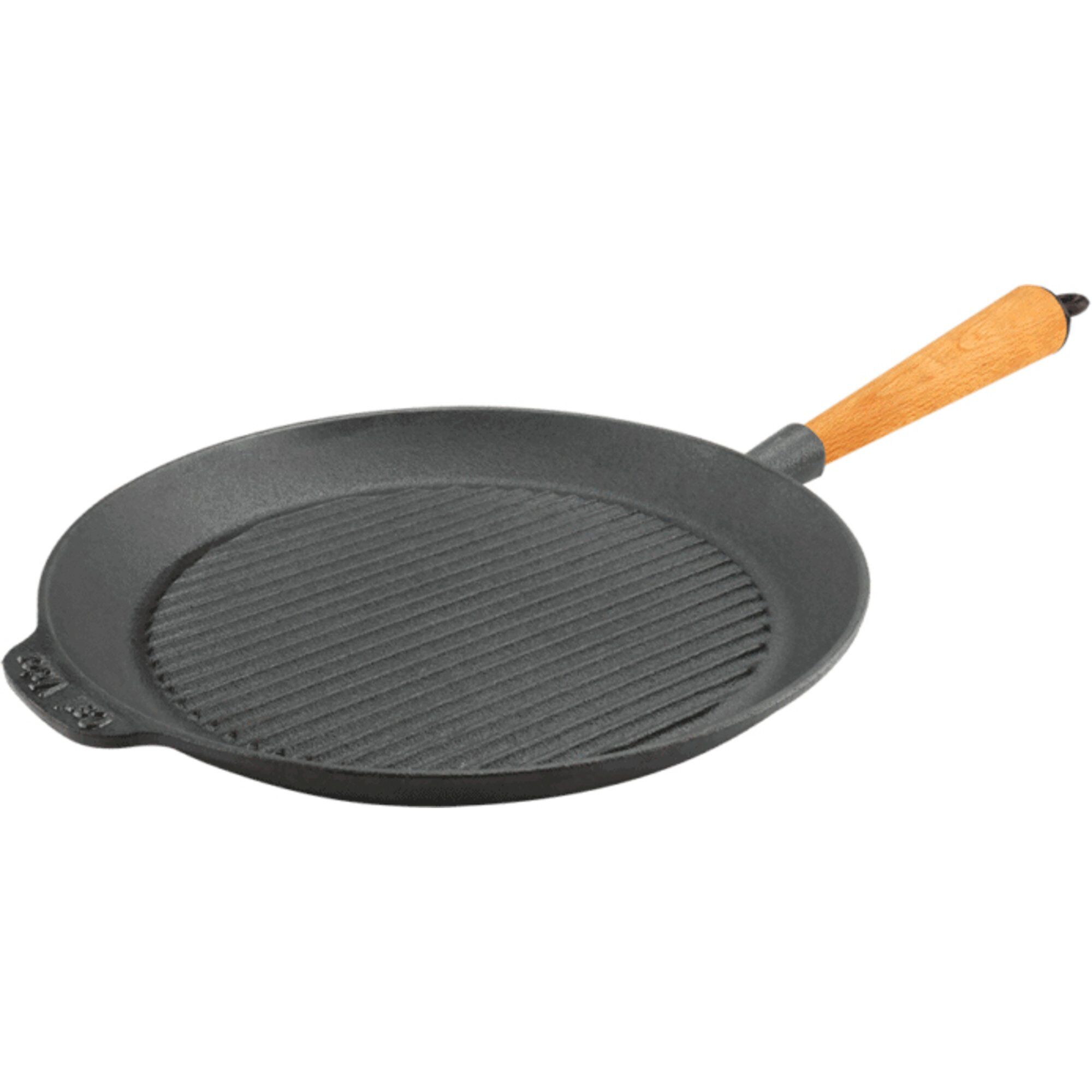 Carl Victor Støbejernsgrillpande 28 Cm  Bøg