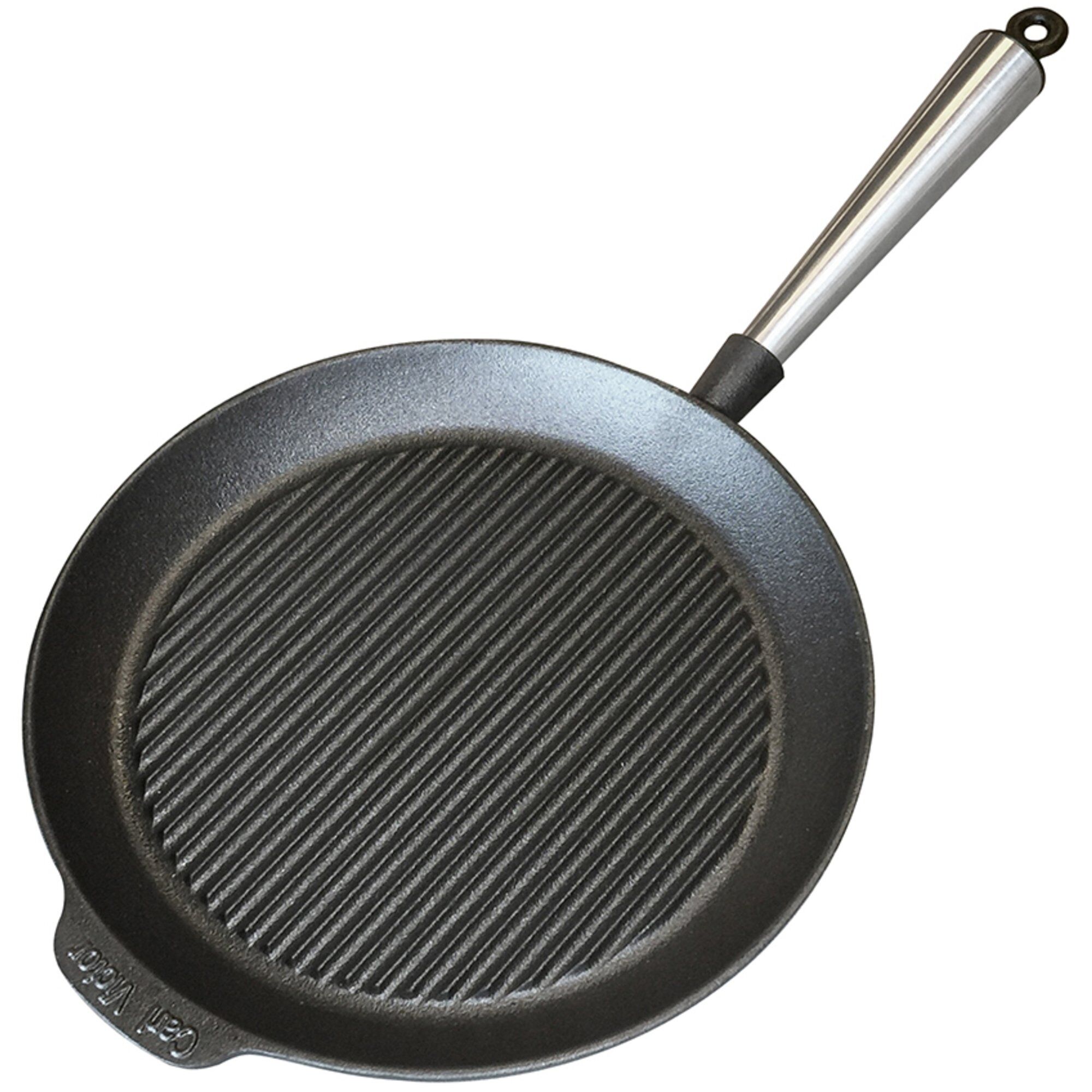 Carl Victor Støbejernsgrillpande 28 Cm  Jern