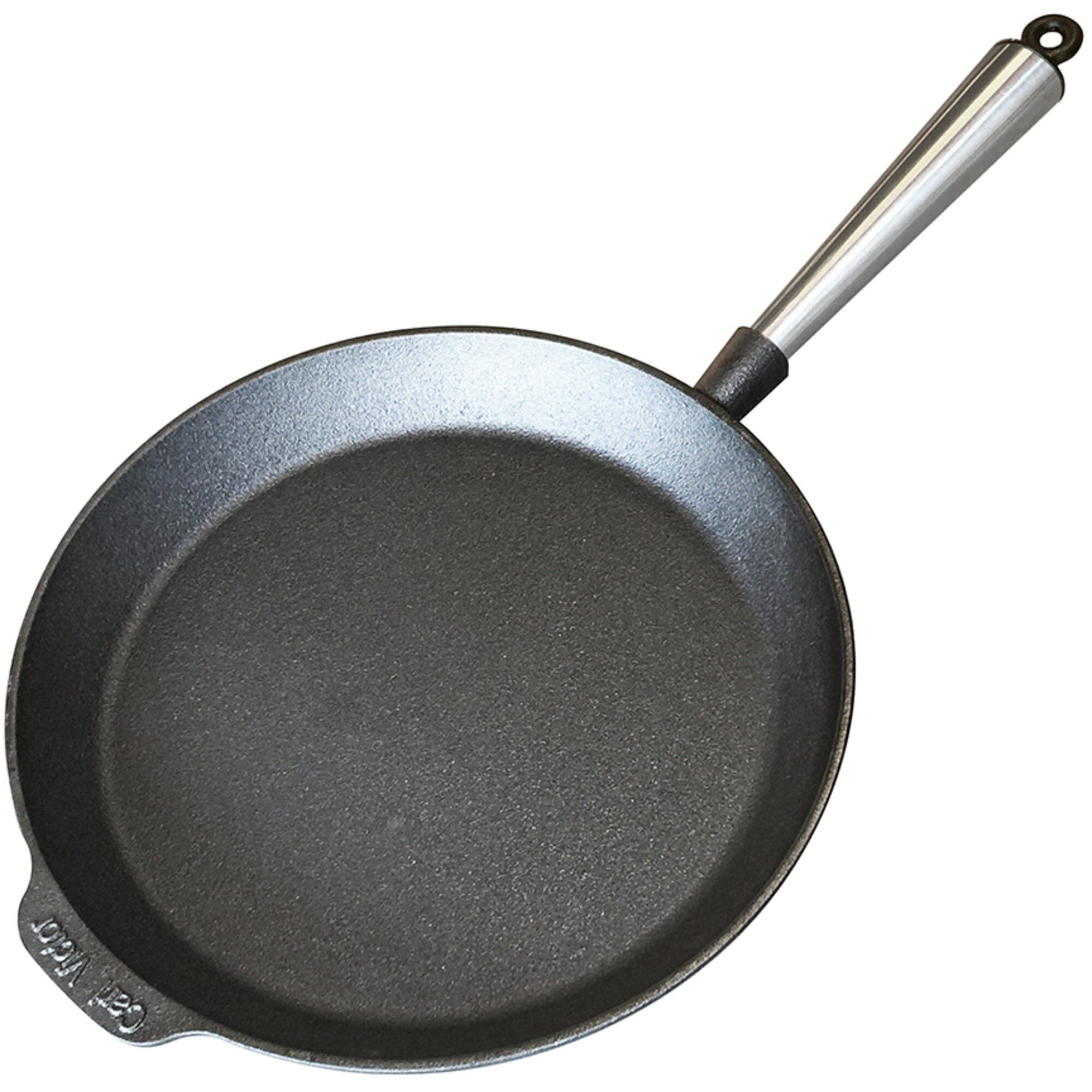 Carl Victor Støbejernspande 28 Cm  Stålhåndtag
