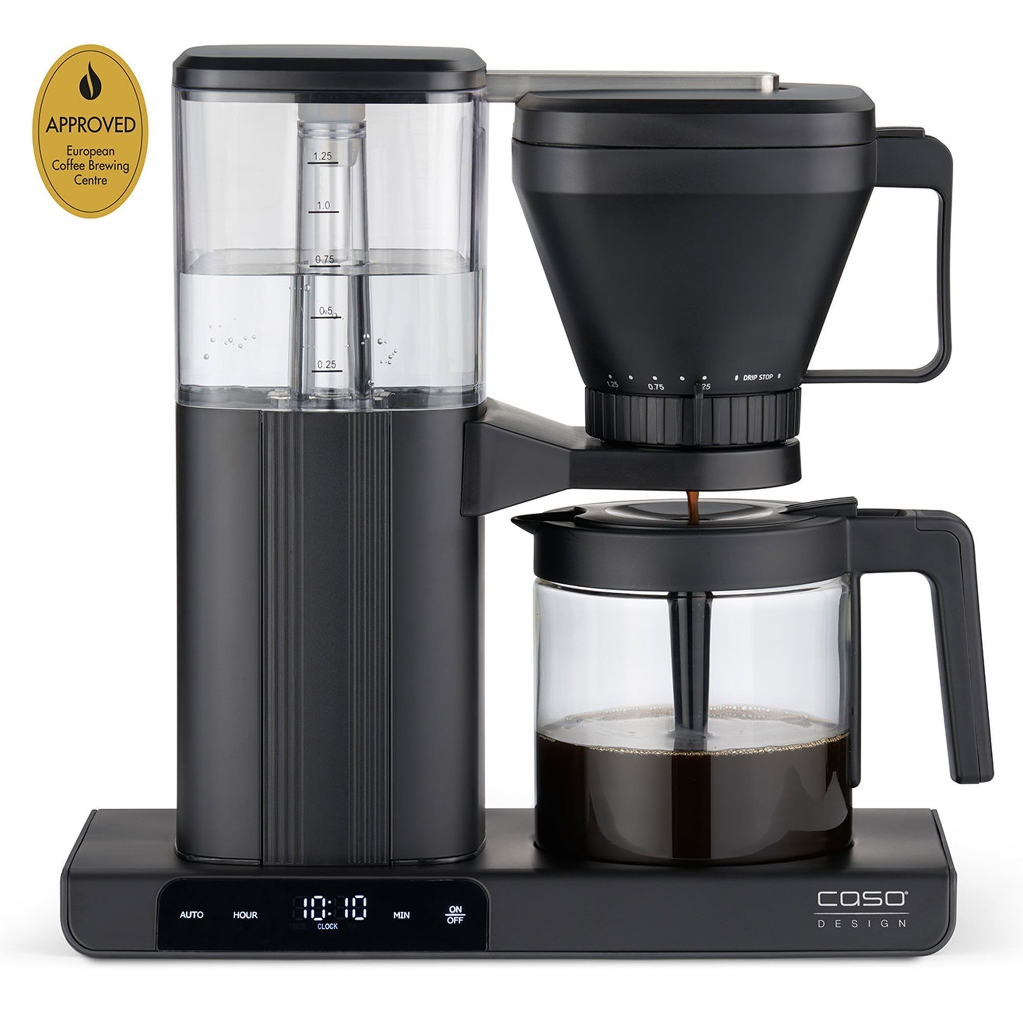 Caso Aroma Sense Kaffemaskine   25 Liter  Sort