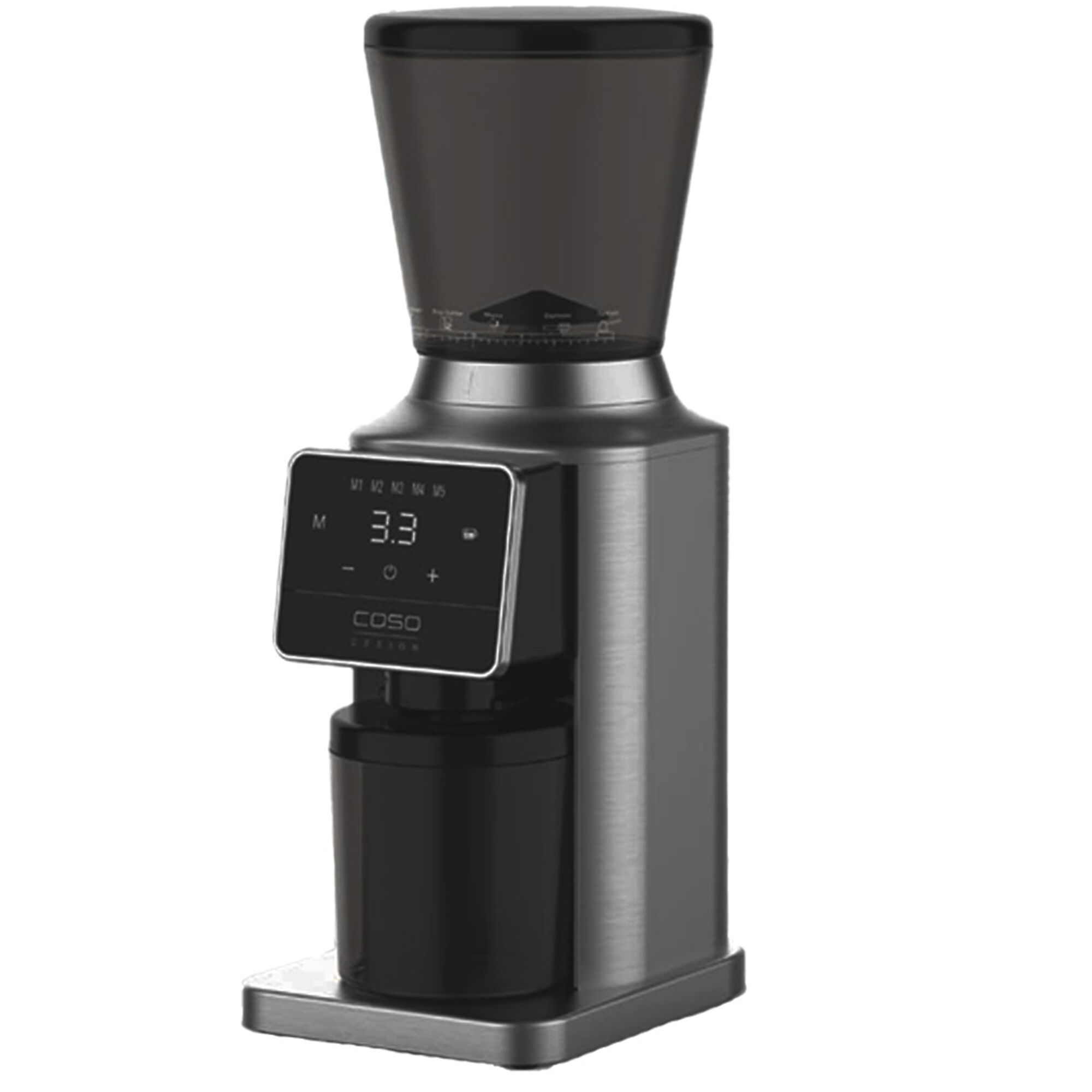 Caso 1837 Barista Chef Pro Kaffekværn  Sort
