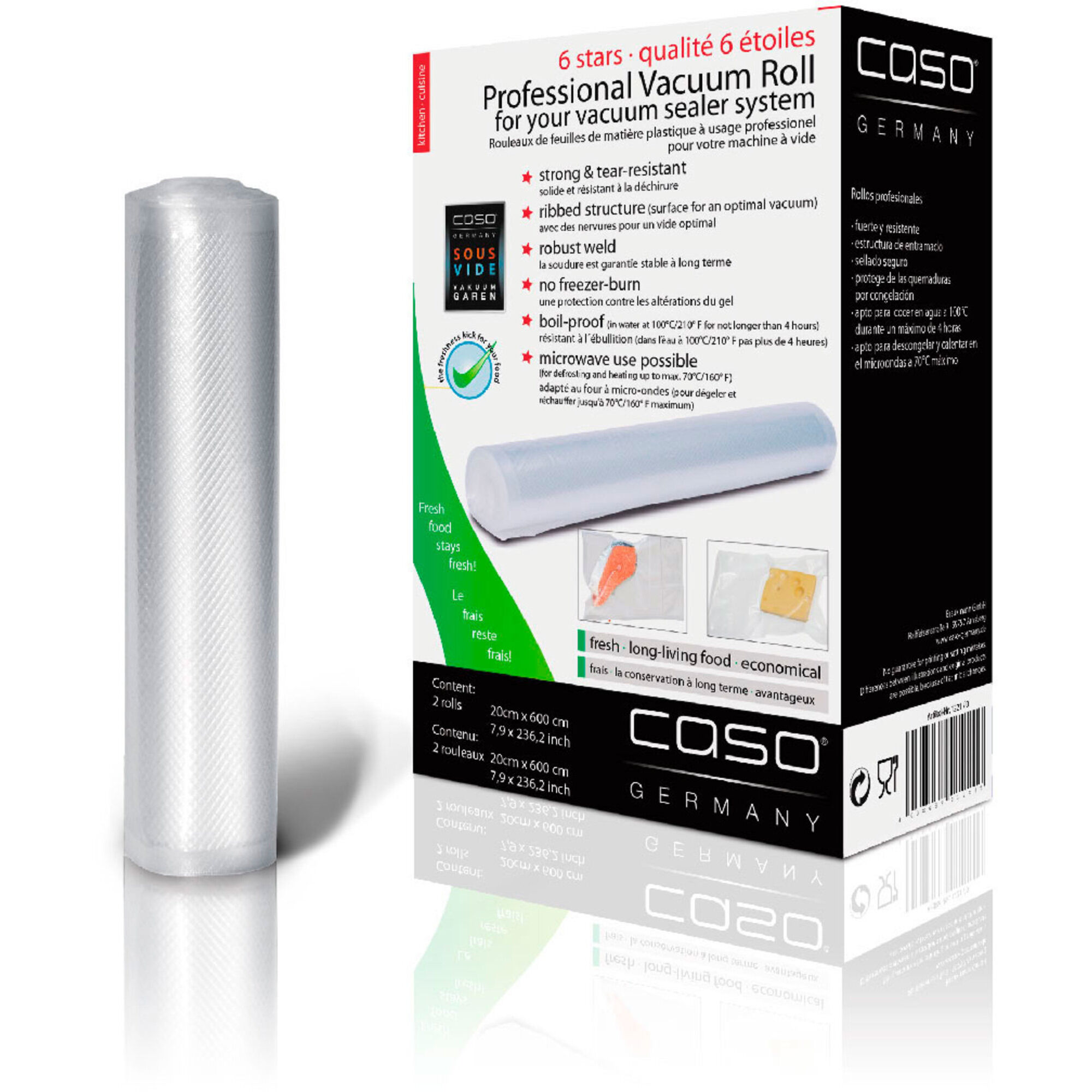Caso   Stk  20   600 Cm  Folieruller
