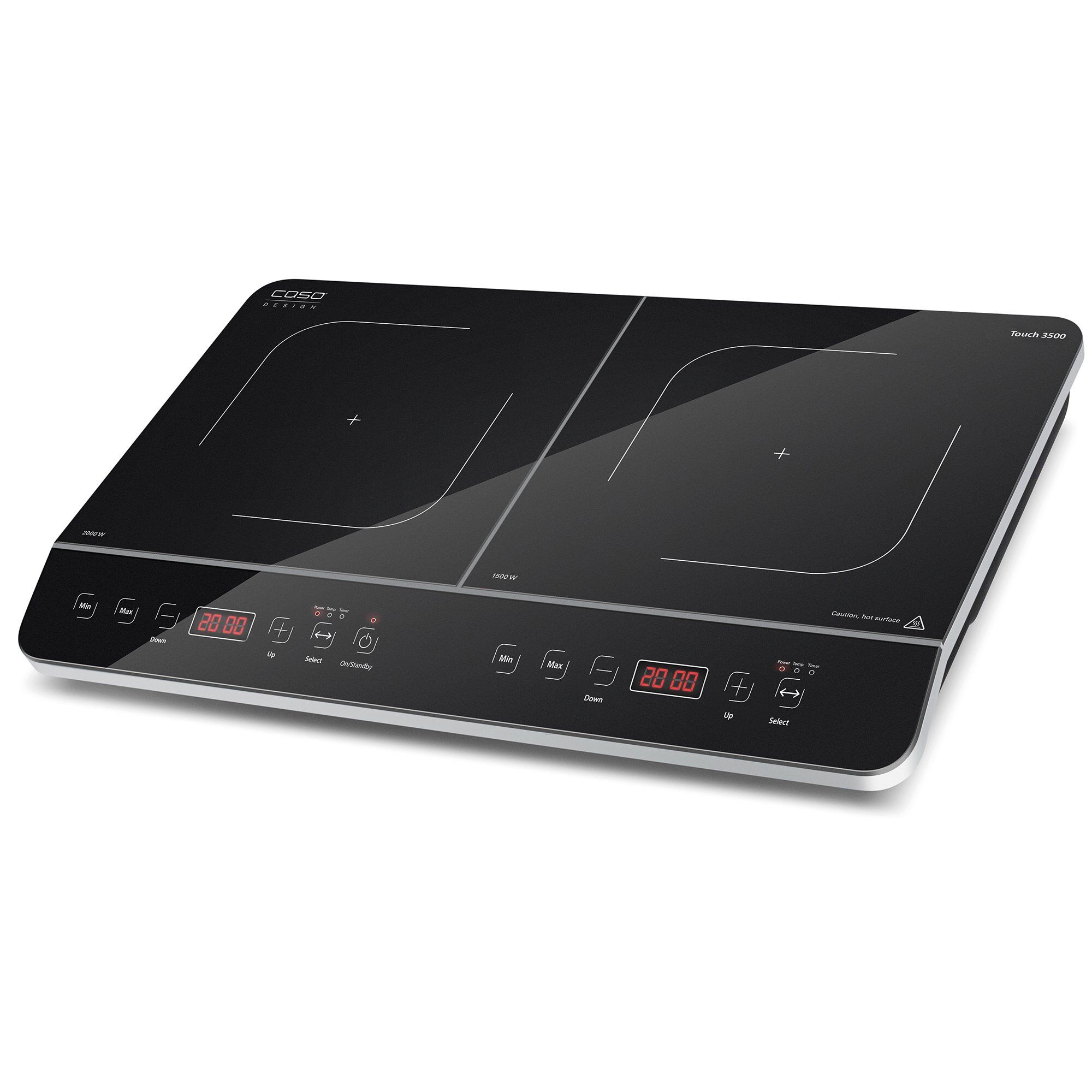 Caso Touch 3500 Induktionskogeplade  Sort