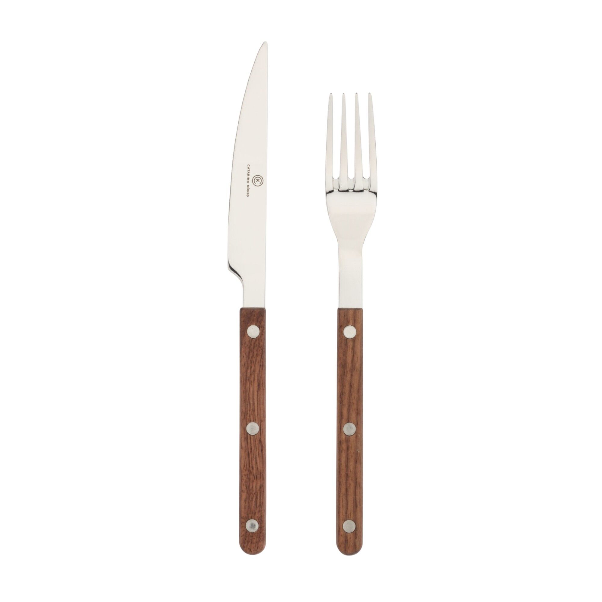 Catarina König Grillbestik Wood Collection 12 Dele