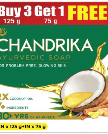 Chandrika Ayurvedic Sæbe     125     75