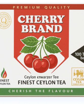 Cherry Brand Ceylon Sort Te 100 Stk