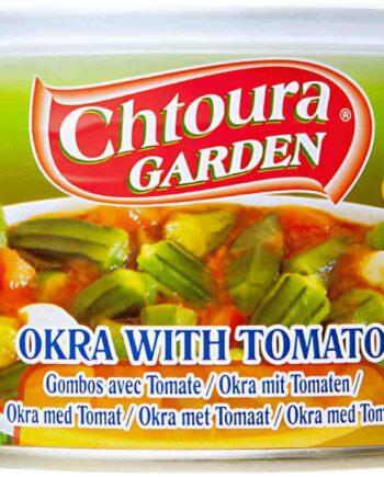 Chtoura Garden Grøn Okra   Tomatsauce 350