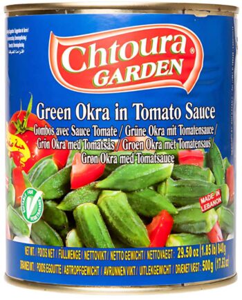 Chtoura Garden Grøn Okra   Tomatsauce 840