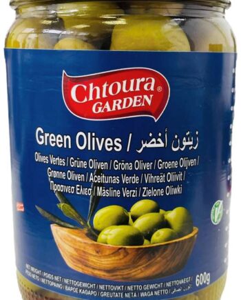 Chtoura Garden Grønne Oliven 600
