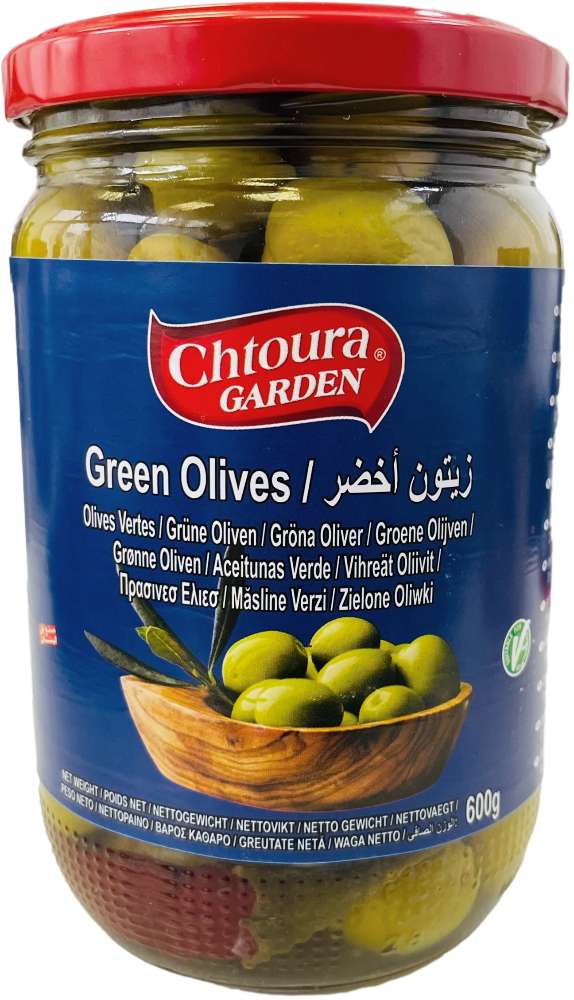 Chtoura Garden Grønne Oliven 600