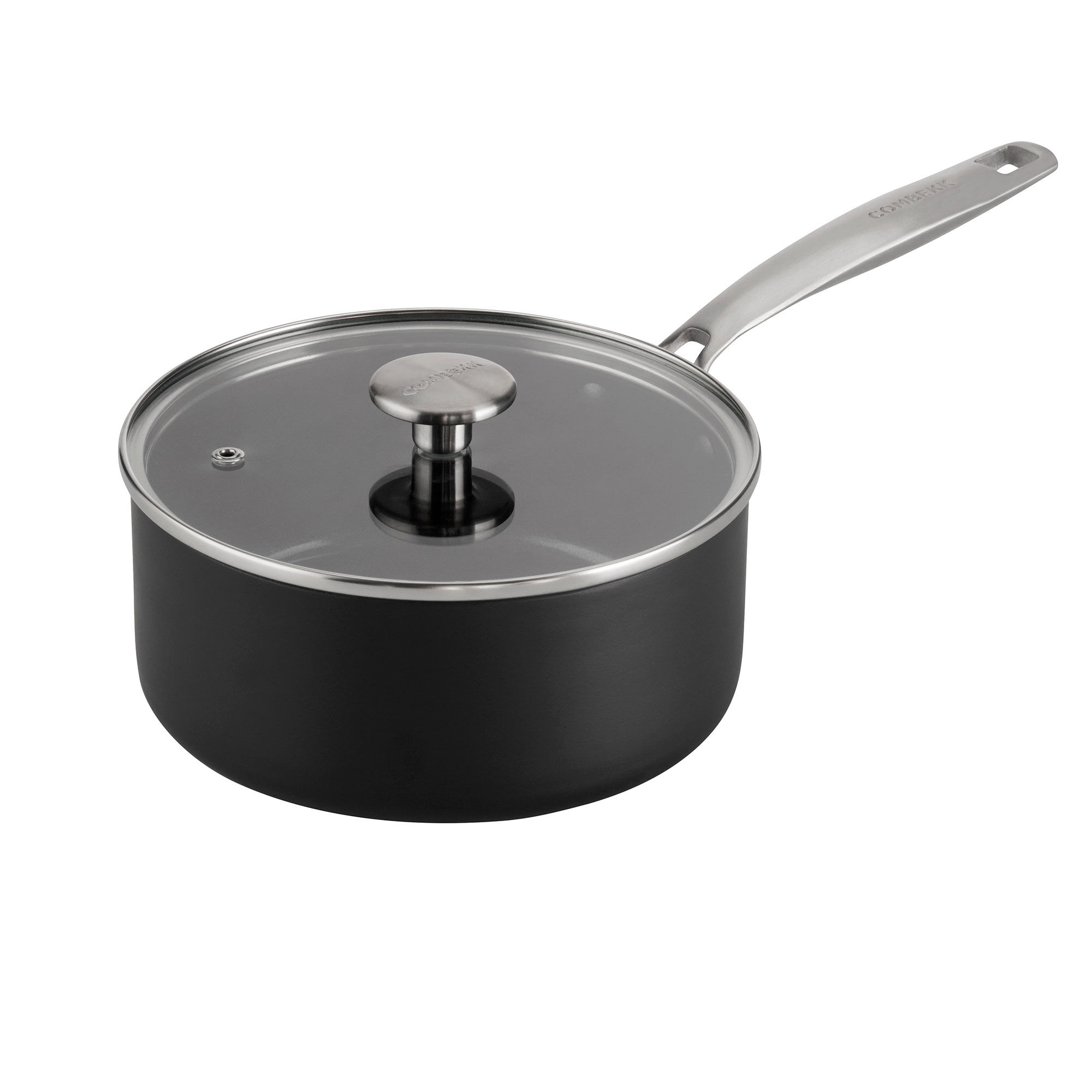 Combekk Kasserolle Med Stålhåndtag ø18 Cm     Liter  Sort
