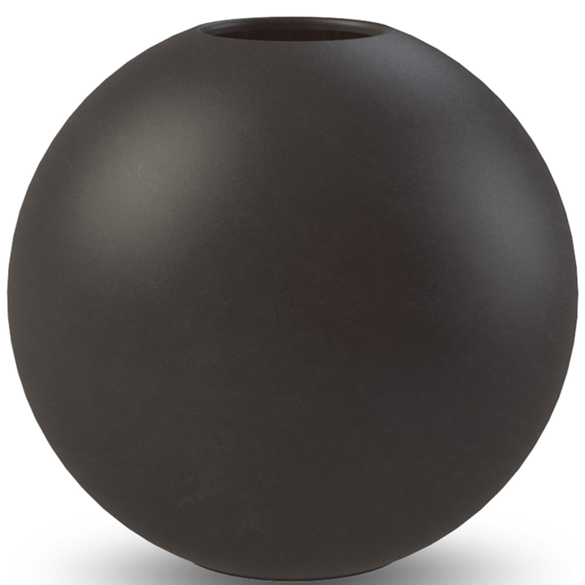 Cooee Design Ball Vase  20 Cm  Black