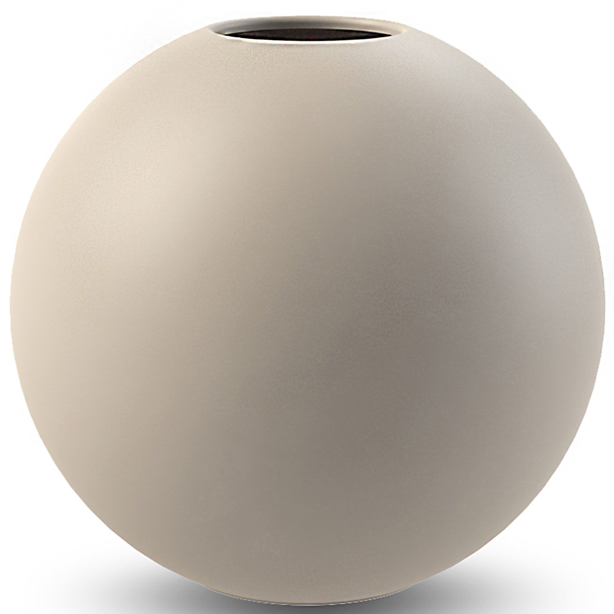 Cooee Design Ball Vase  20 Cm  Sand