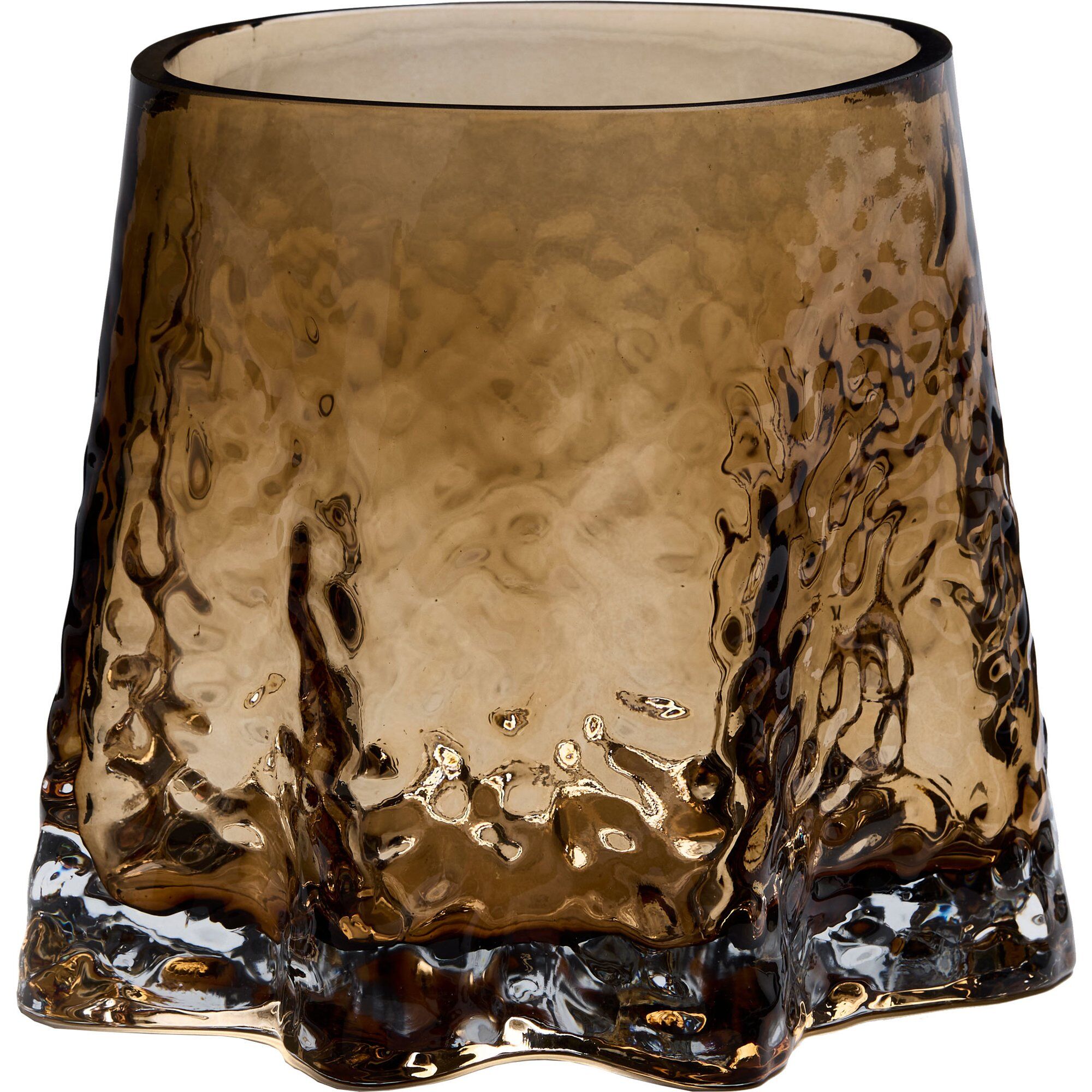 Cooee Design Gry Fyrfadsstage Large 17 Cm  Cognac