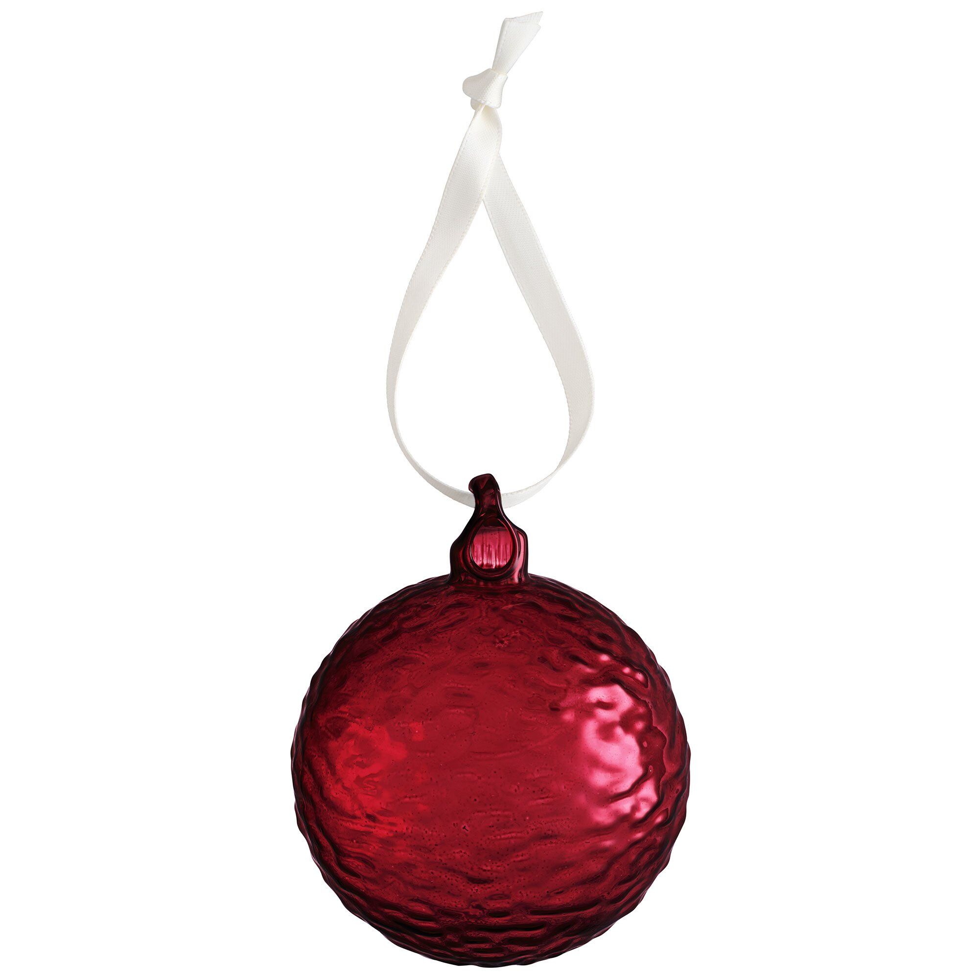 Cooee Design Gry Juletræskugler   Cm  Deep Red