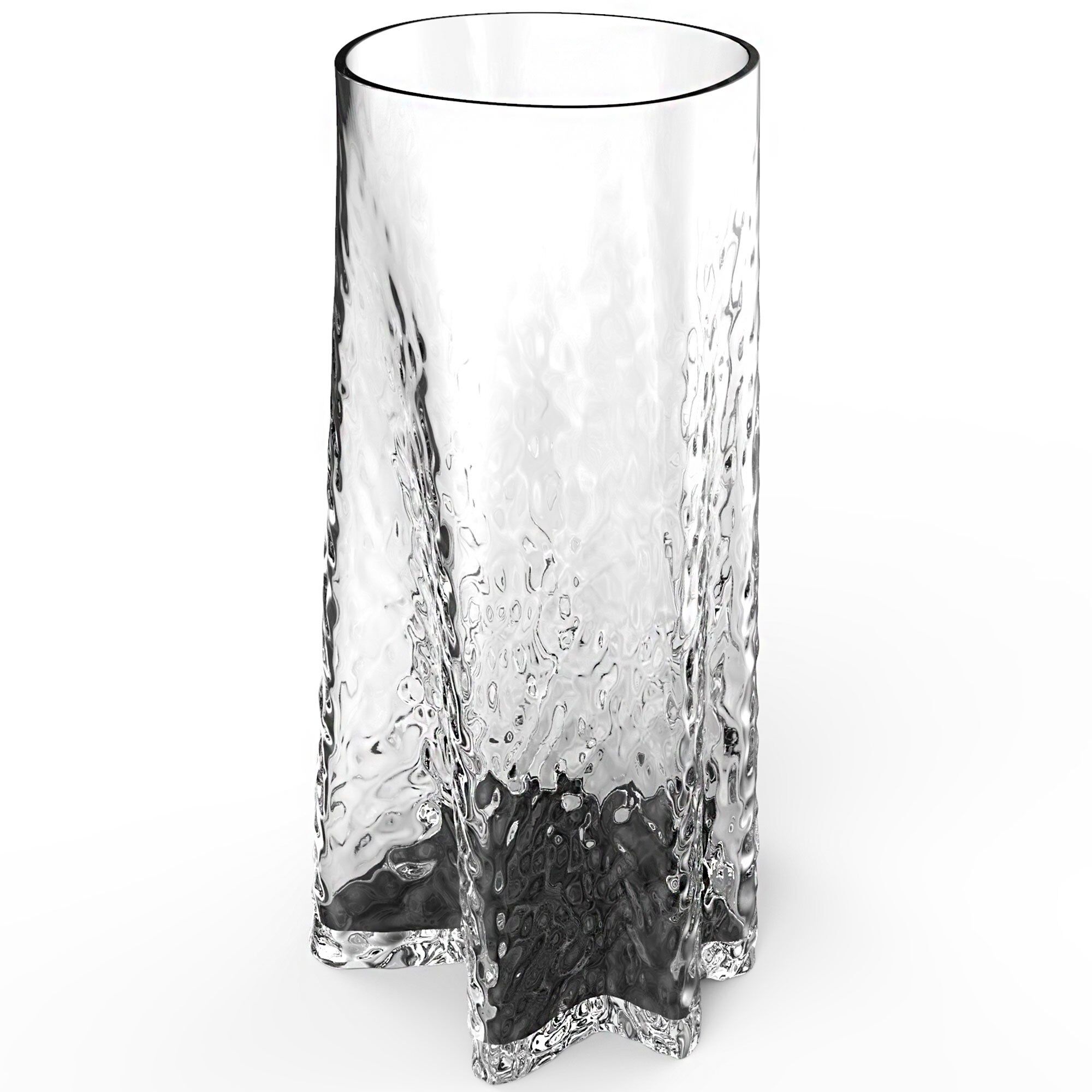 Cooee Design Gry Vase  30 Cm  Clear