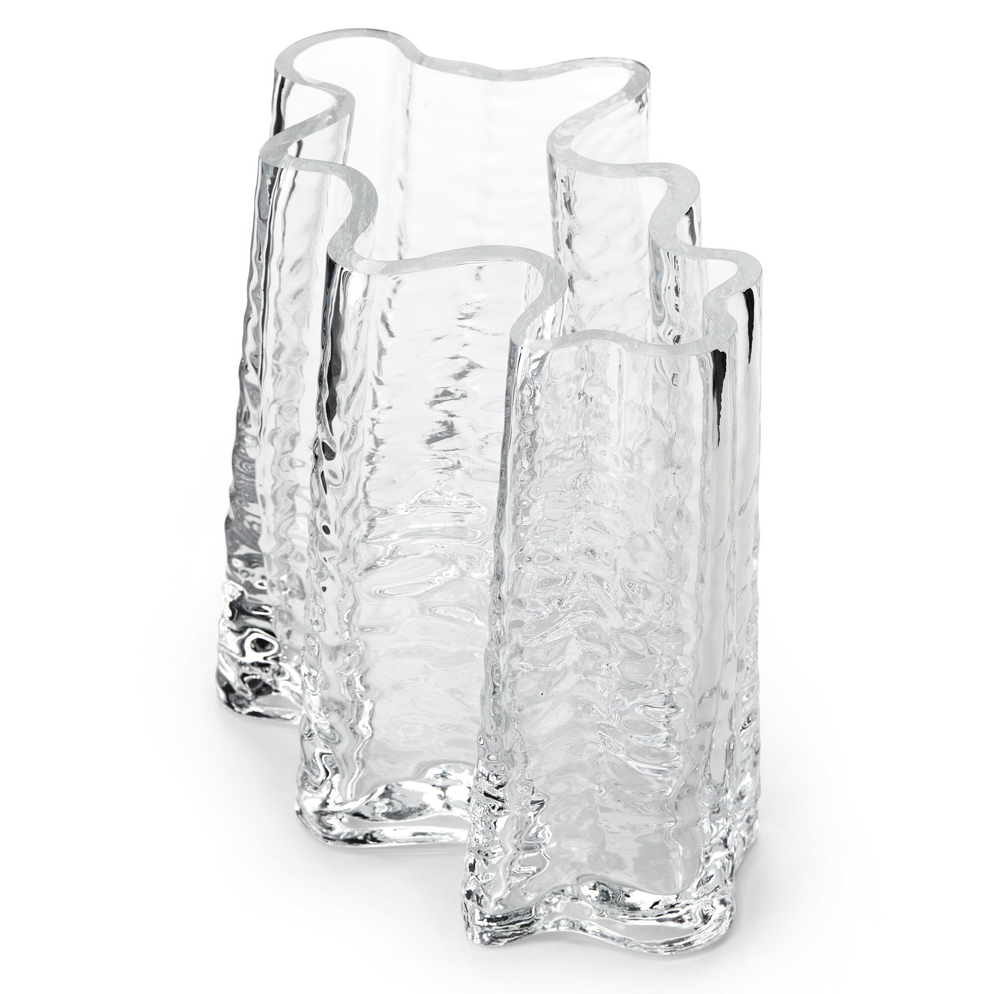 Cooee Design Gry Wide Vase  19 Cm  Clear