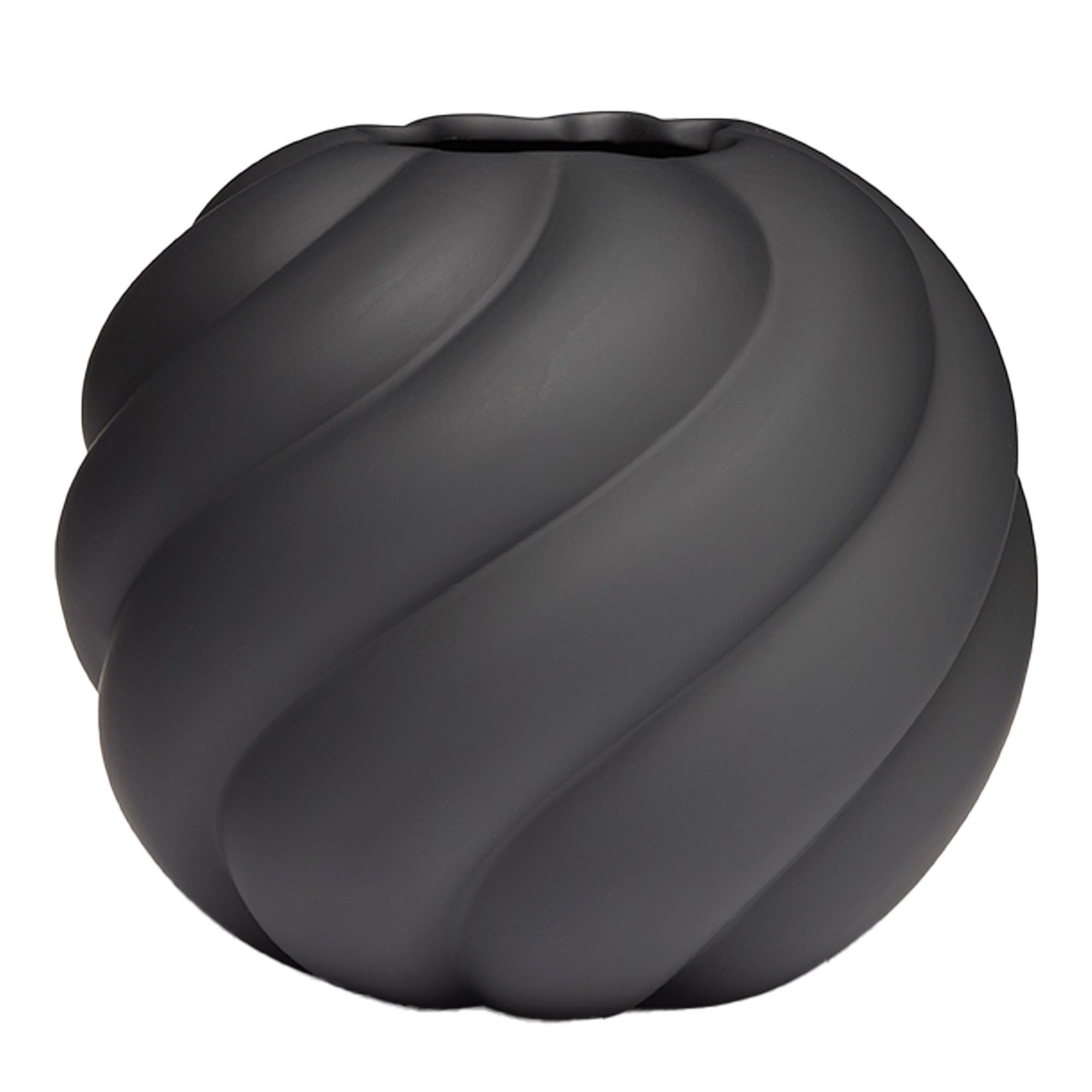 Cooee Design Twist Ball Vase 12 Cm  Sort