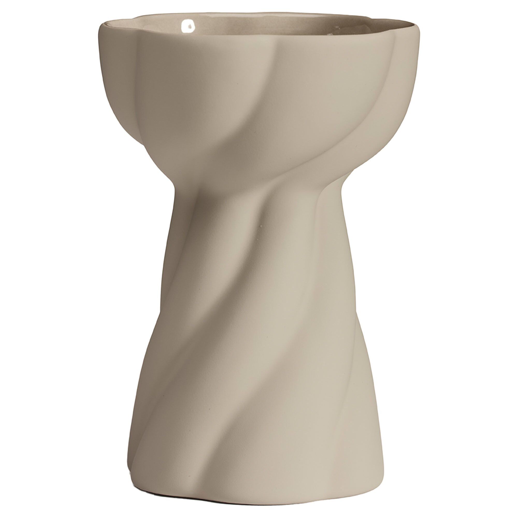 Cooee Design Twist Bulb Løgvase  Sand