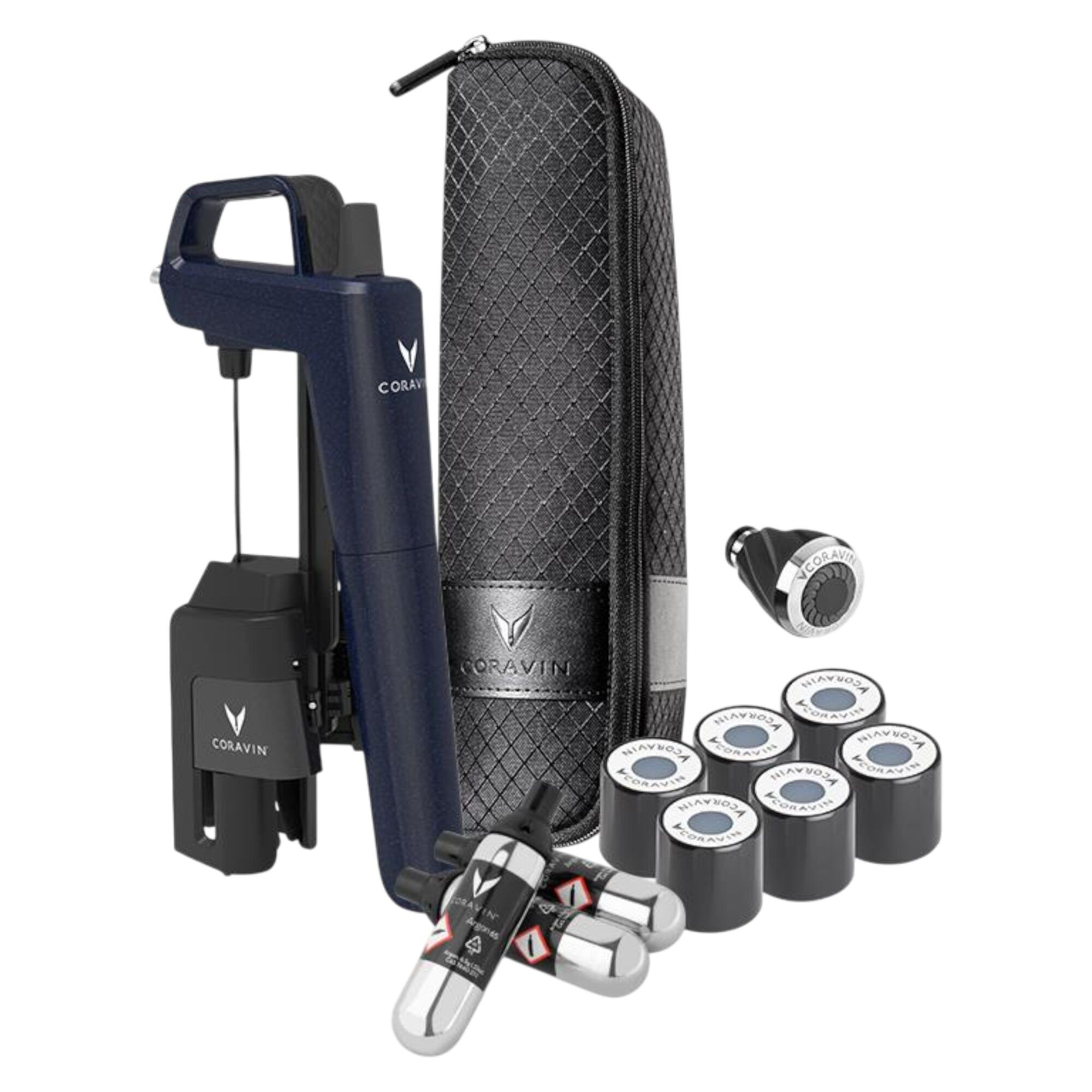 Coravin Timeless Six  Vinbevaringssystem  Blå