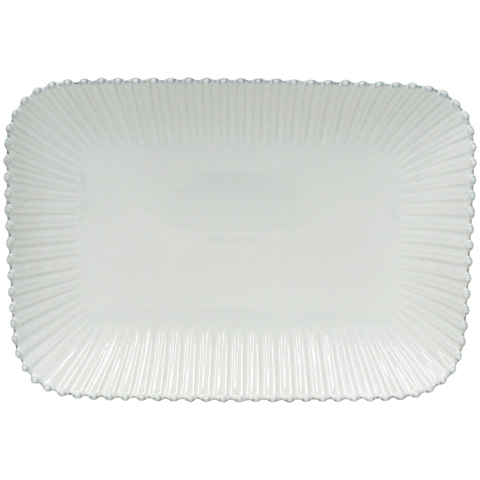Costa Nova Pearl Serveringsfad Large  Hvid