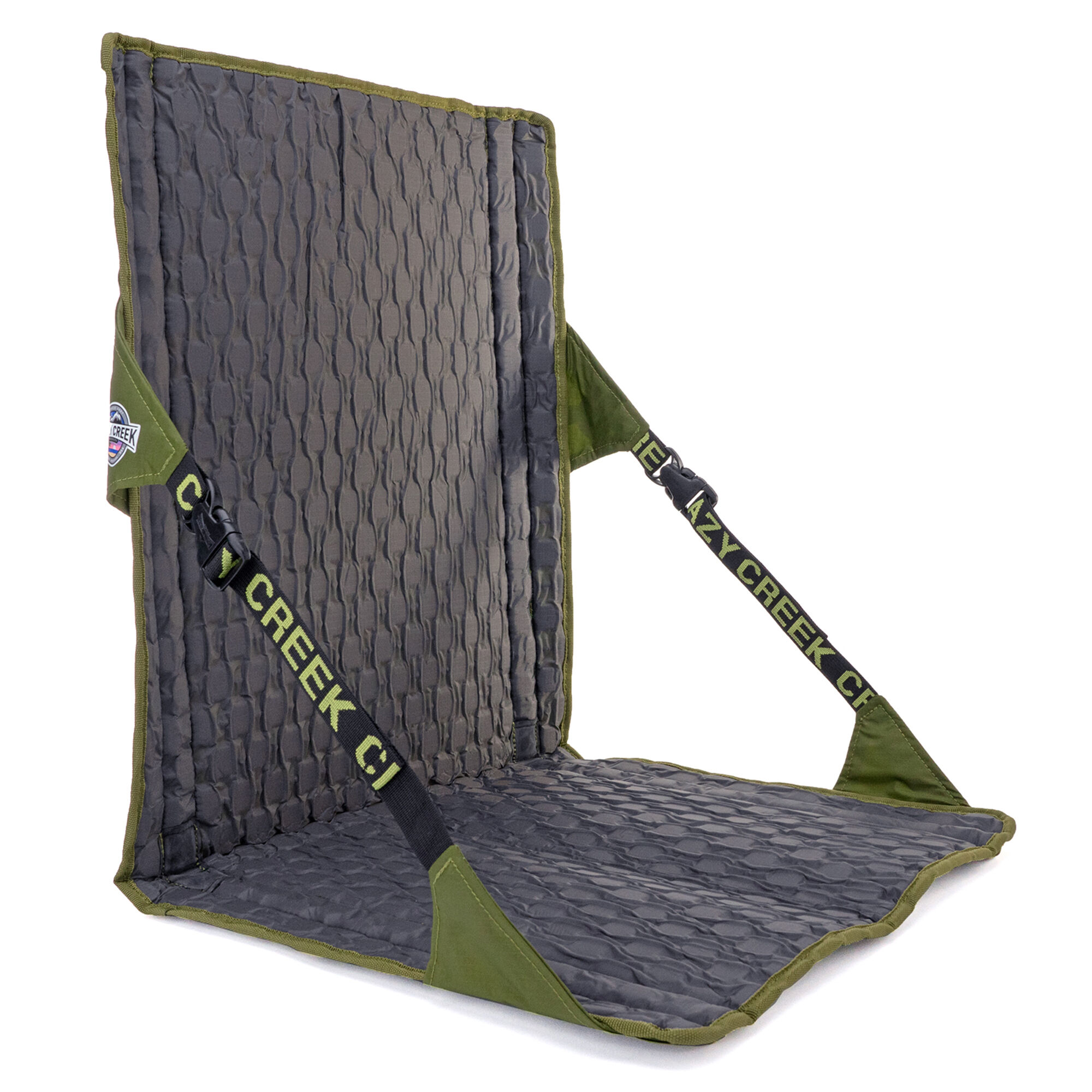 Crazy Creek Hex     Longback Campingstol  Olivengrøn