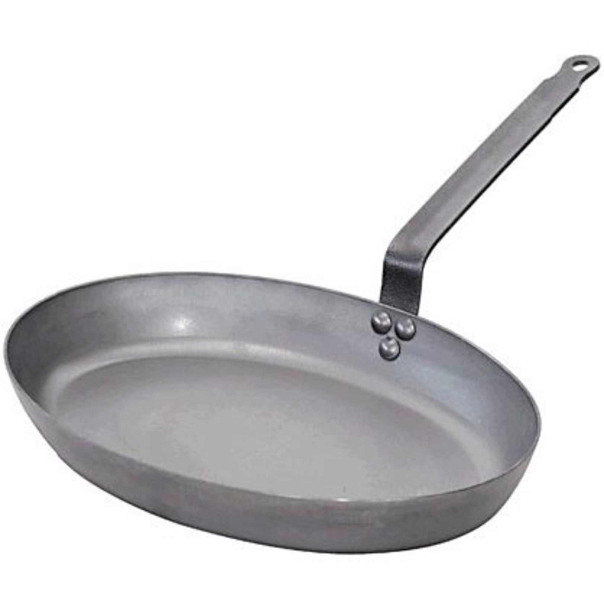 De Buyer Carbone Plus Oval Stegepande Fiskepande