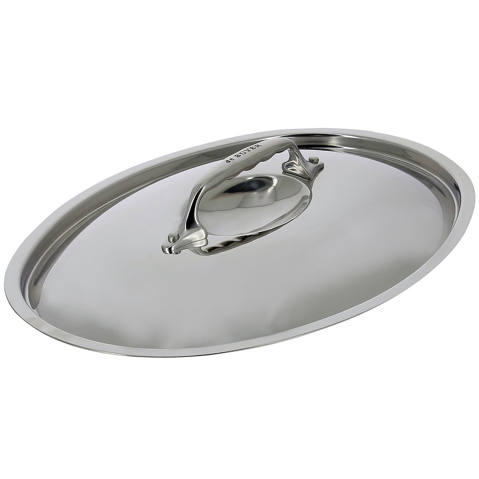 De Buyer Rustfrit Låg 18 Cm