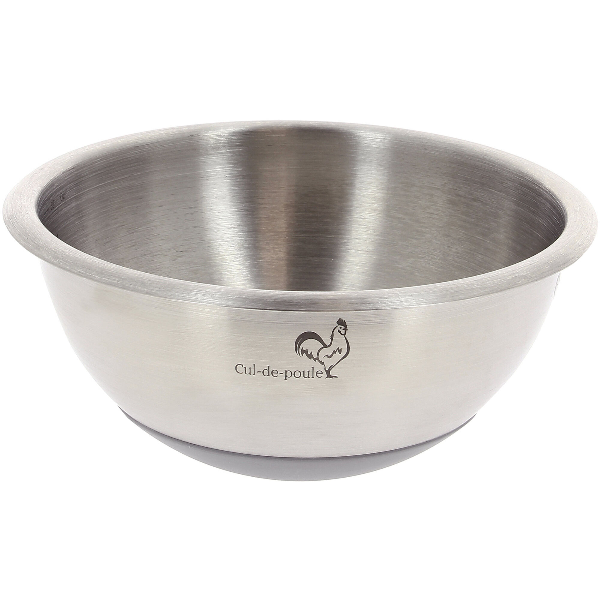De Buyer Skål Rustfrit Stål Silikone 16 Cm 1l