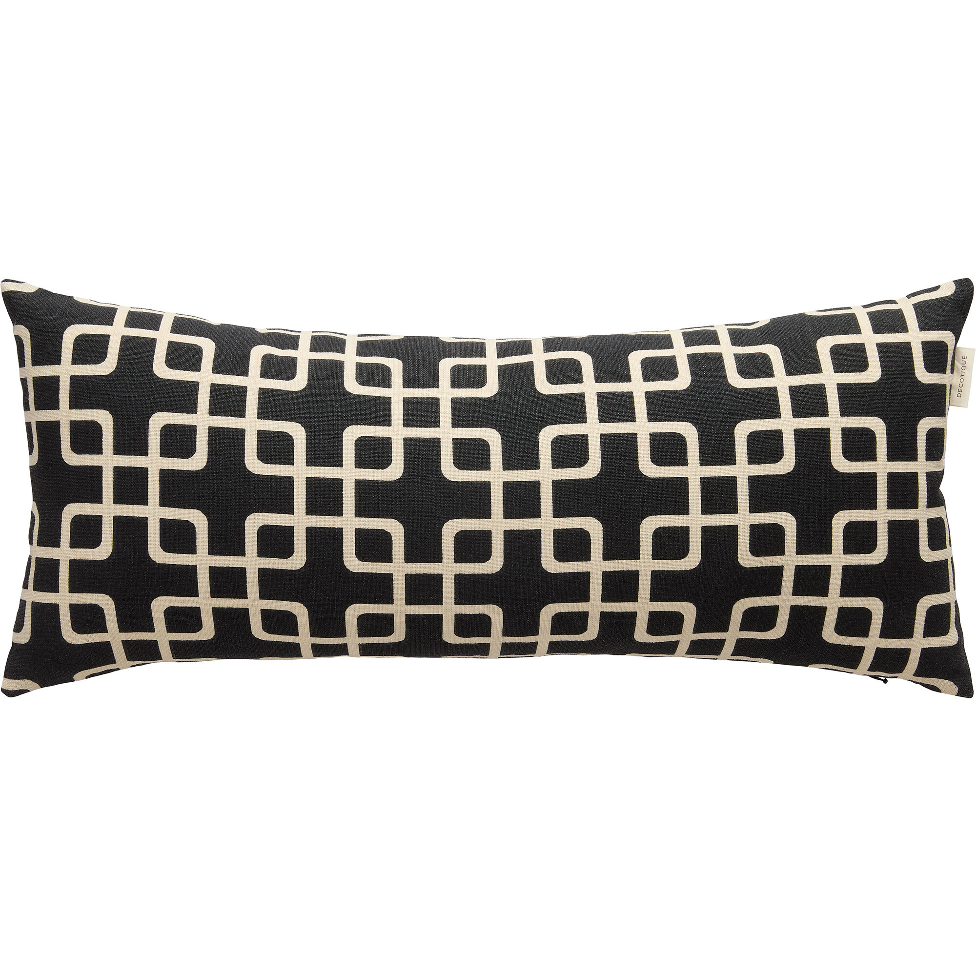 Decotique Elegance Pude 30   70 Cm  Sort Hvid