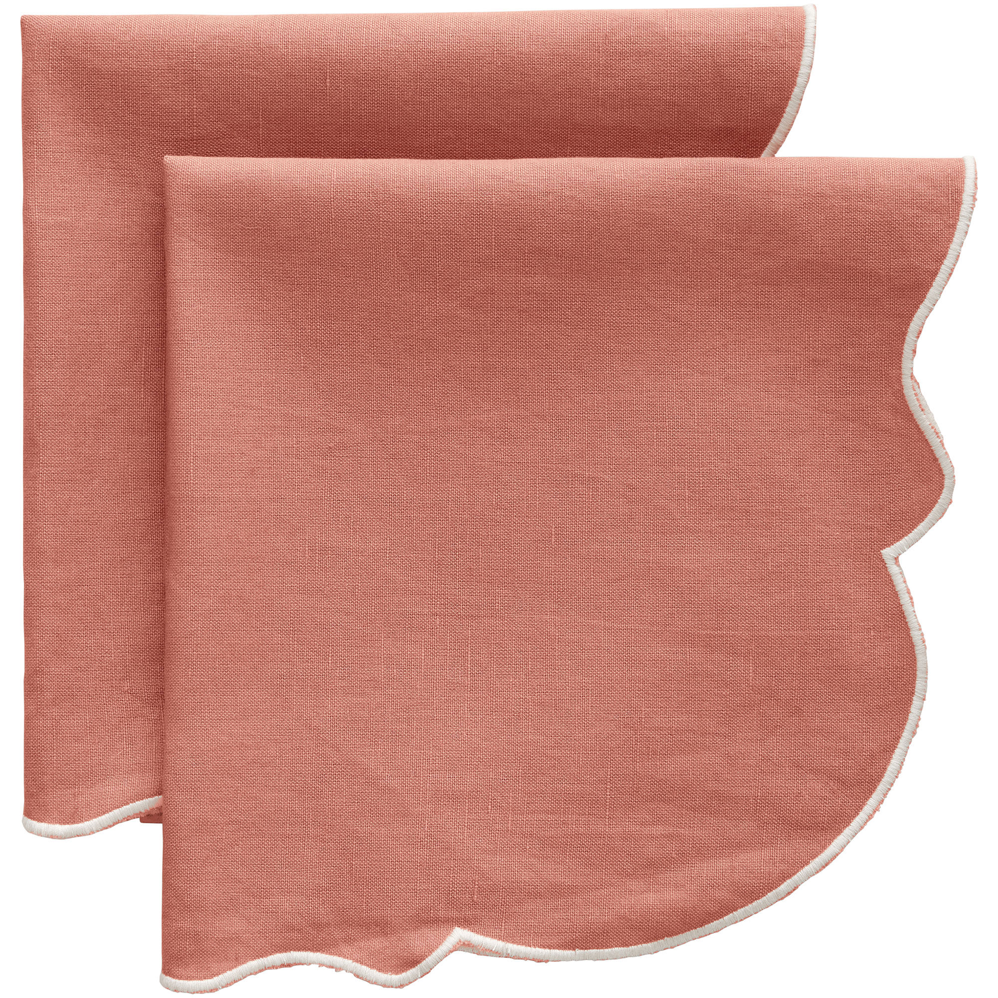 Decotique Gia Hørserviet 45    45 Cm  -pak  Rosa Hvid