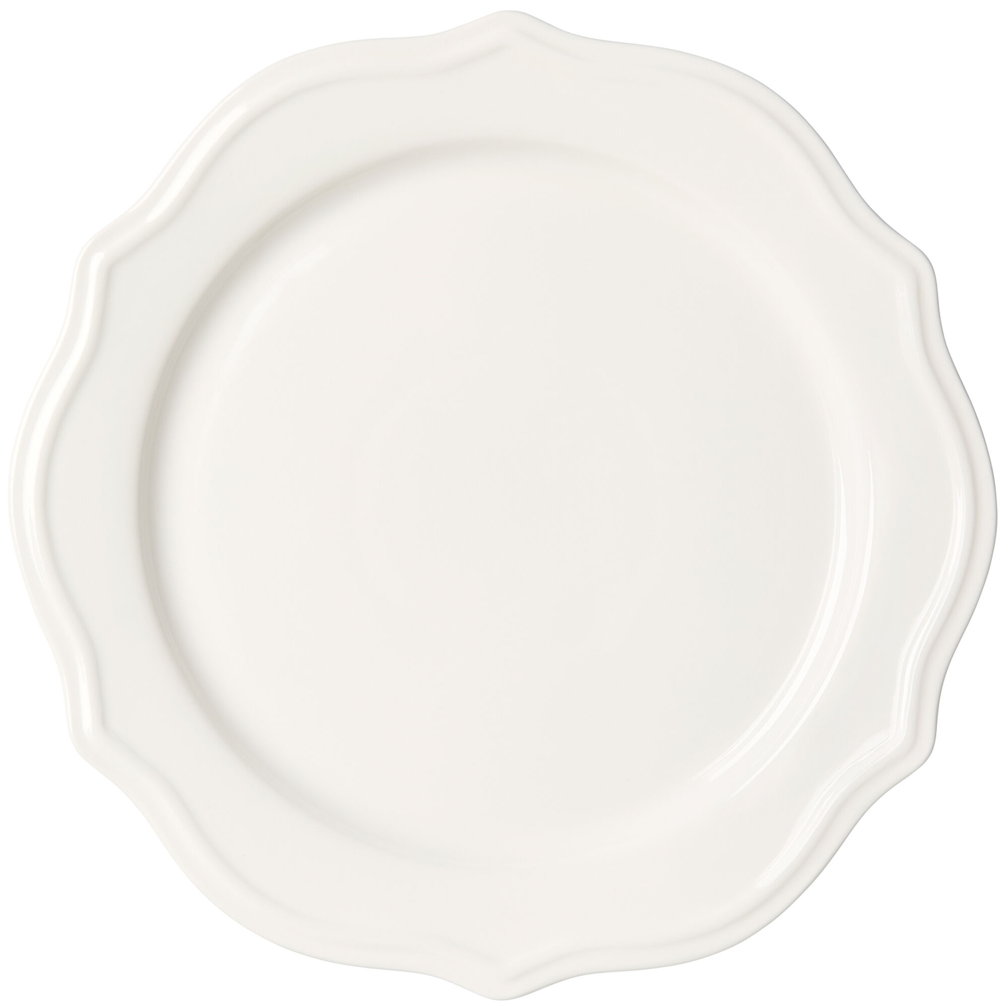Decotique Violette Tallerken 28 Cm  Hvid