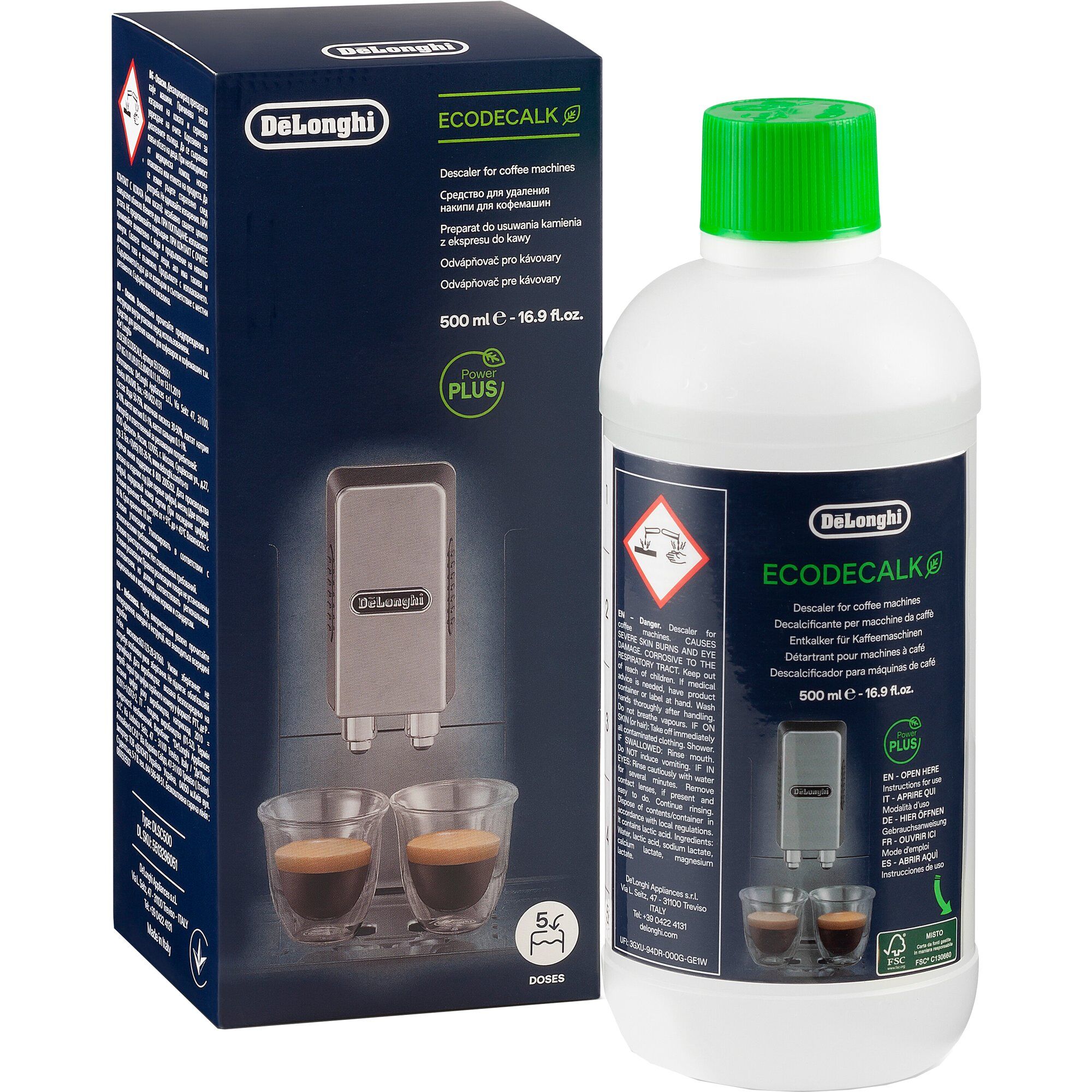Delonghi Ecodecalk Afkalkningsmiddel  500 Ml