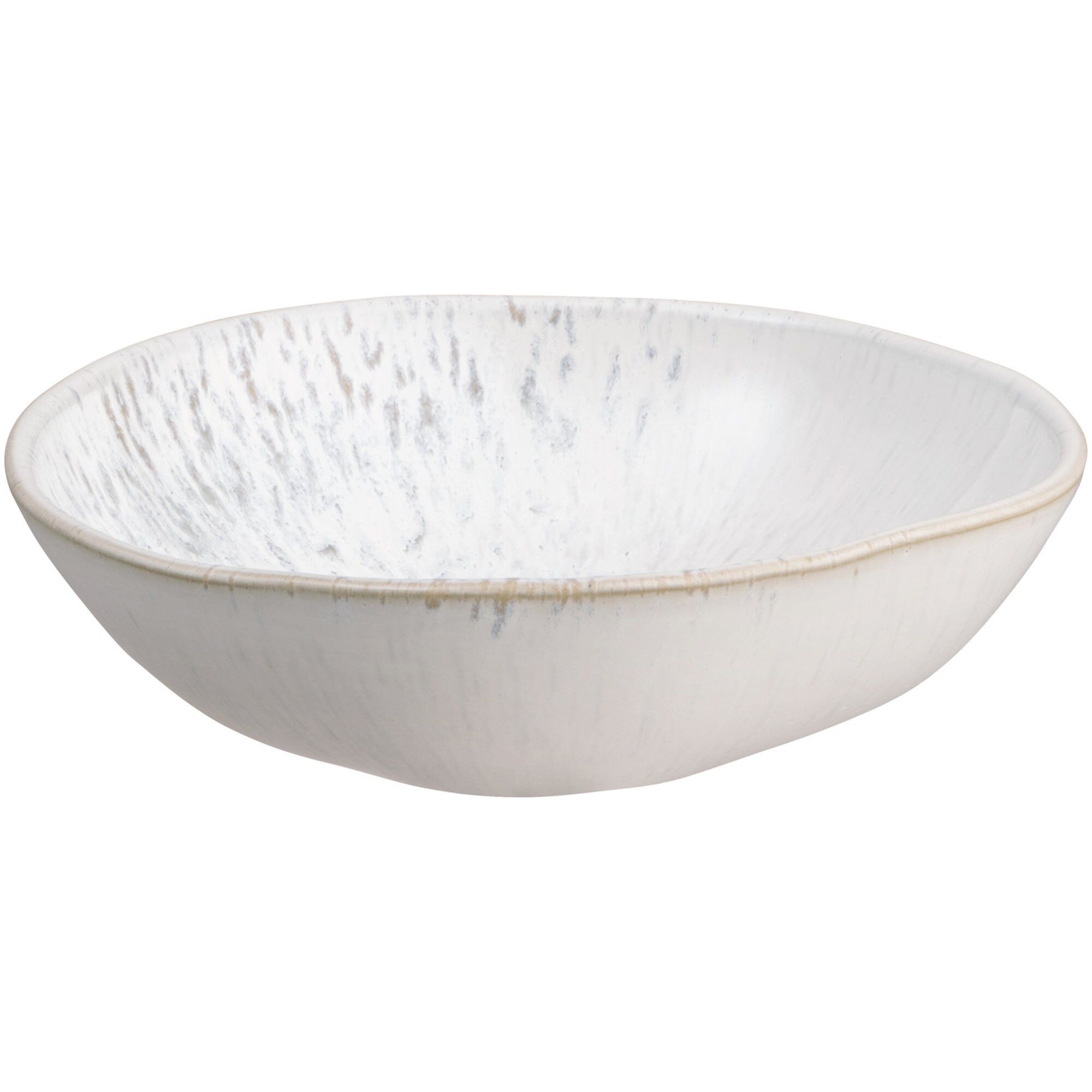 Denby Kiln Skål  13 Cm  Hvid Grå