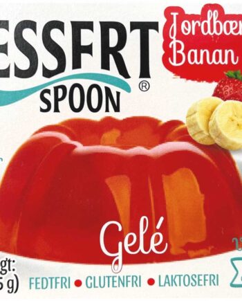 Dessert Spoon Jordbær Banangele 85