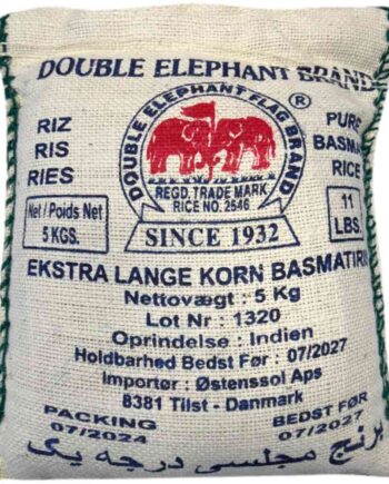 Double Elephant Basmati Ris  Ekstra Lange   Kg