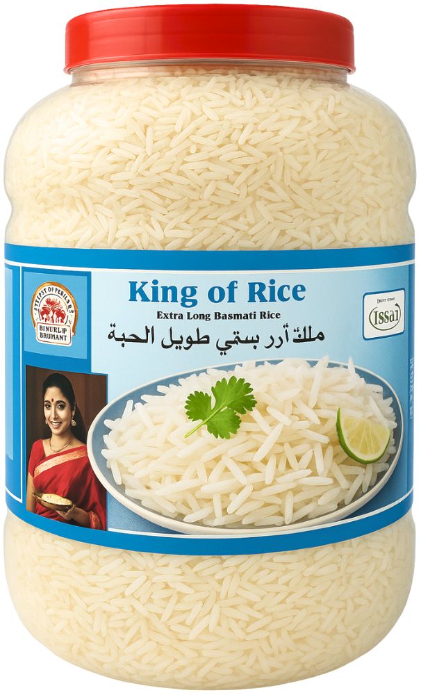 Double Elephant Basmati Ris Ekstra Lange Spand Kg