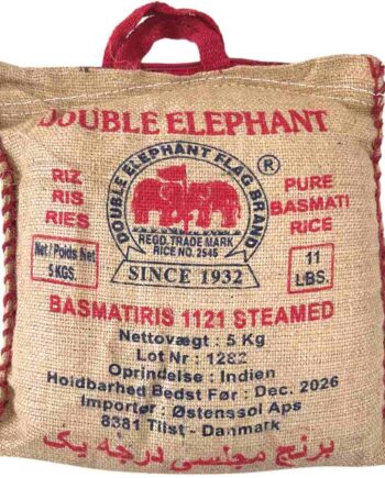 Double Elephant Basmati Ris 1121 Steamed   Kg