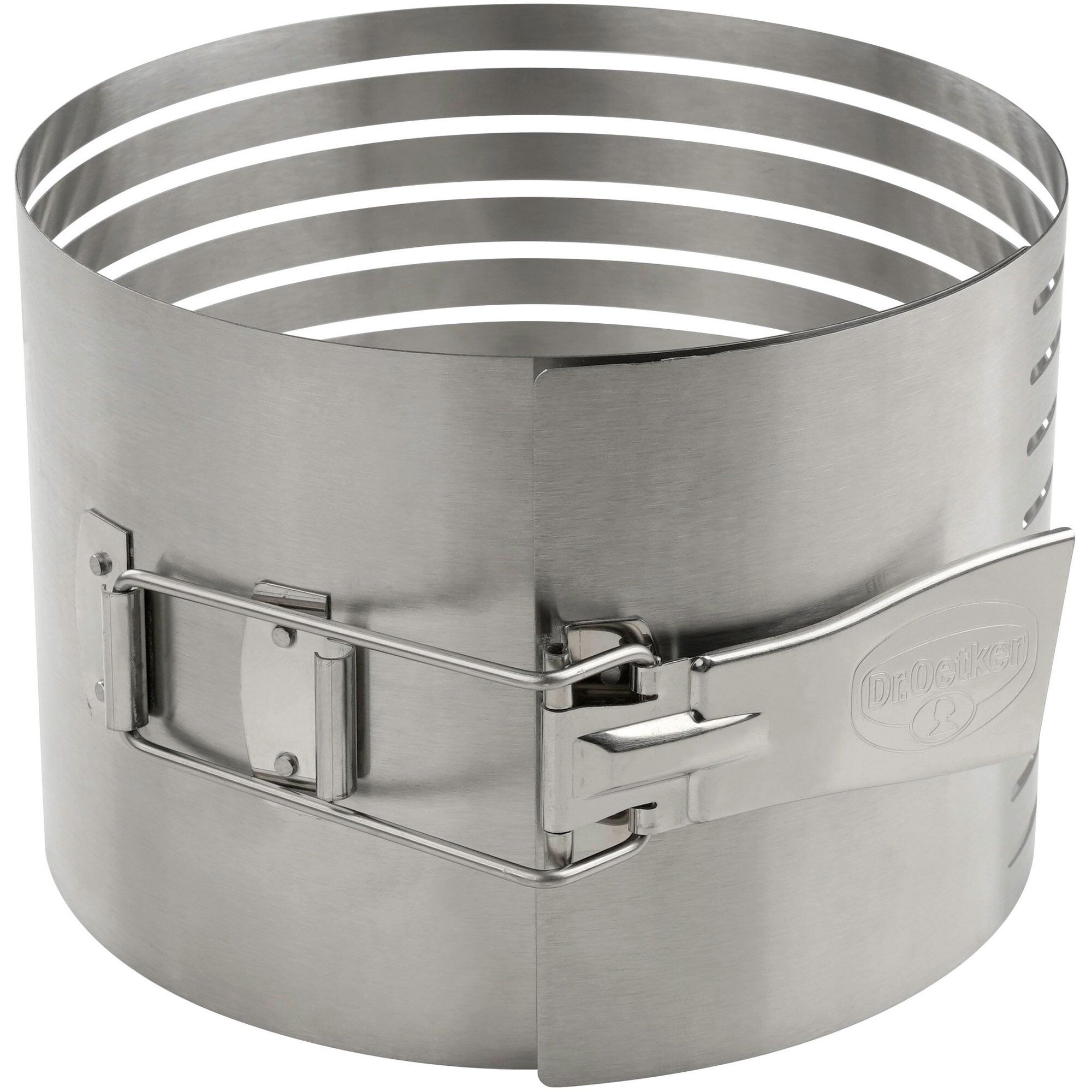 Dr Oetker Kagedeler Justerbar 18-20 Cm  Rustfrit Stål