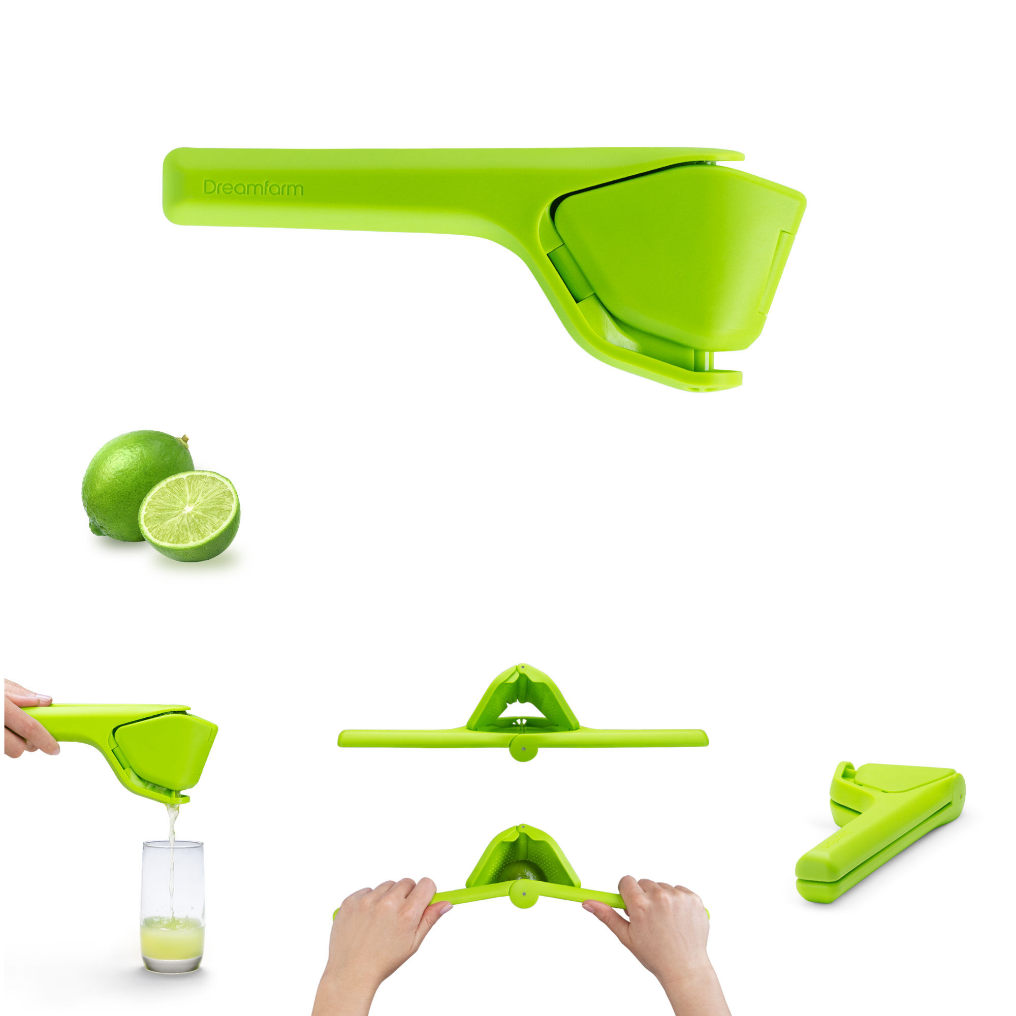 Dreamfarm Fluicer Limepresser  Limegrøn