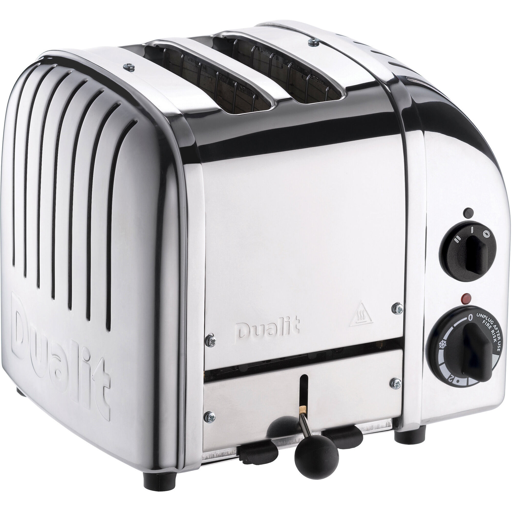 Dualit Newgen   Slice Toaster  Krom