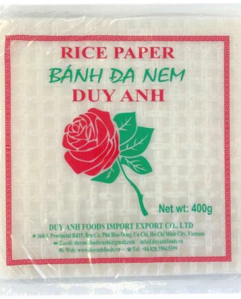 Duy Anh Foods Rispapir  Firkantet  22 Cm 400